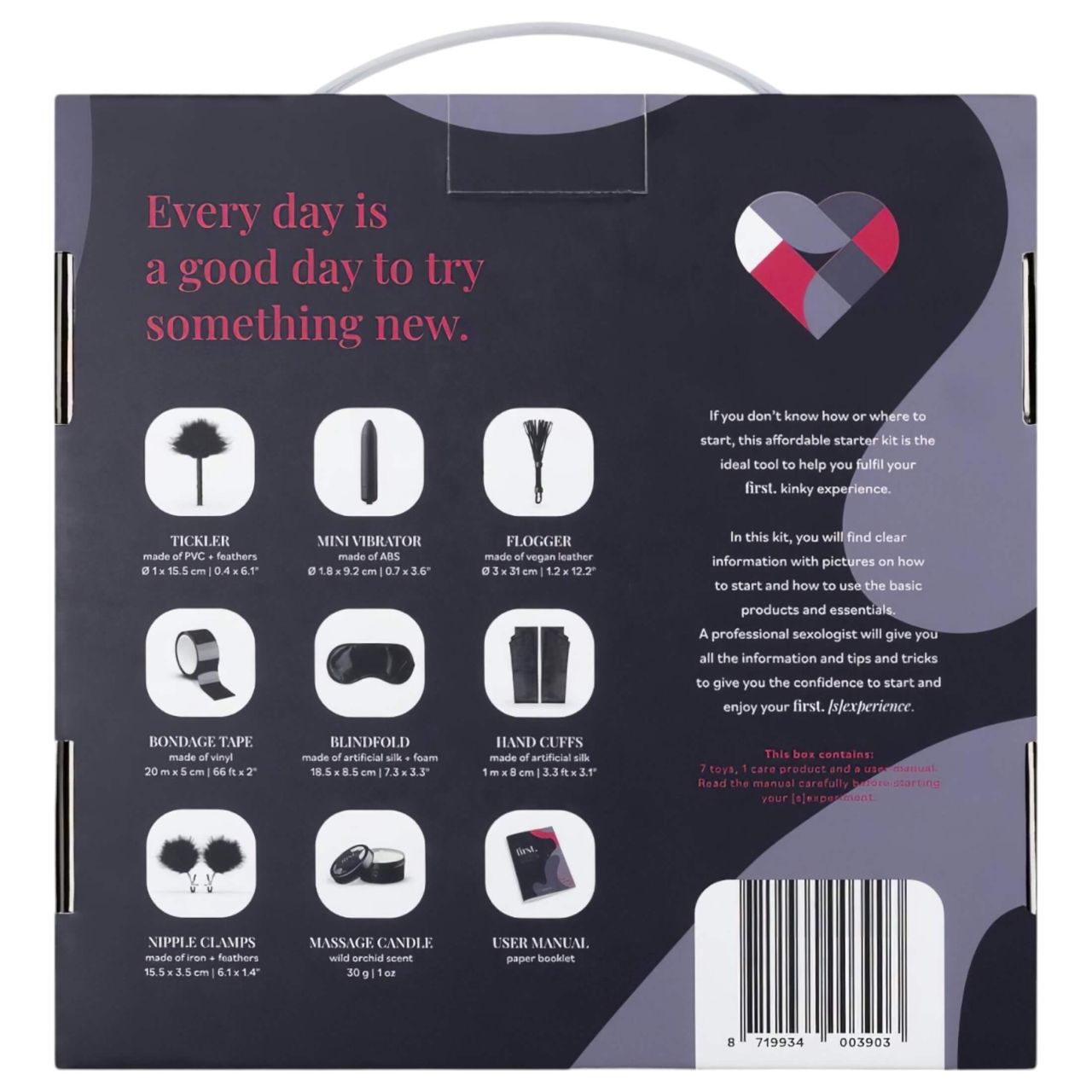 First. Kinky kezdő BDSM készlet (8 részes) First. Kinky kezdő BDSM készlet (8 részes)