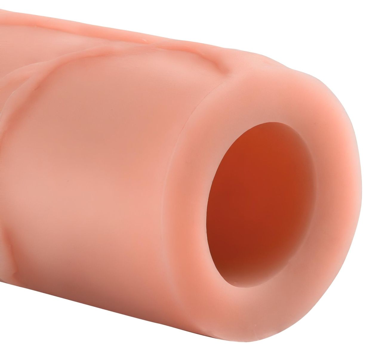 X-TENSION Mega 1 - élethű péniszköpeny (17,7cm) - natúr X-TENSION Mega 1 - élethű péniszköpeny (17,7cm) - natúr