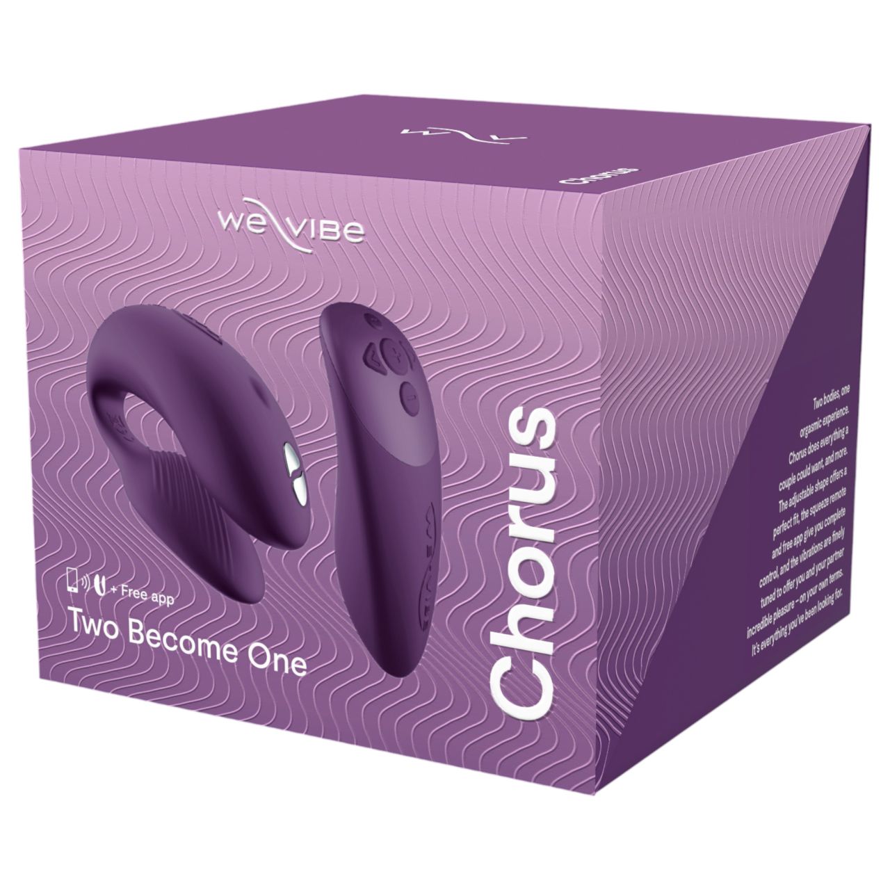We-Vibe Chorus - akkus, okos párvibrátor (lila)