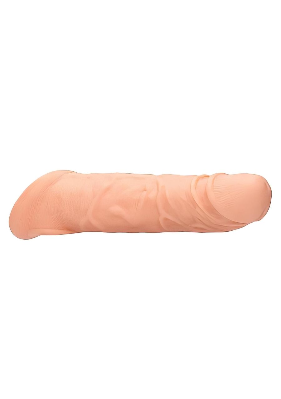 RealRock Penis Sleeve 8 - péniszköpeny (21cm) - natúr RealRock Penis Sleeve 8 - péniszköpeny (21cm) - natúr