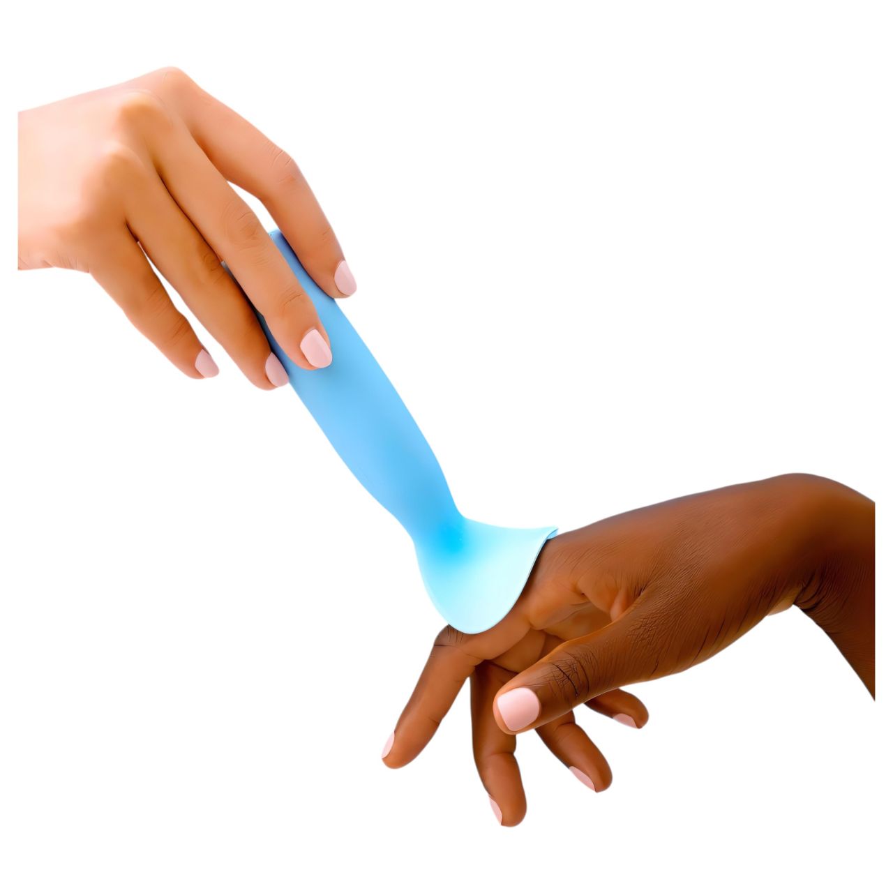 / Smile Makers - Francia szerető vibrátor (kék)