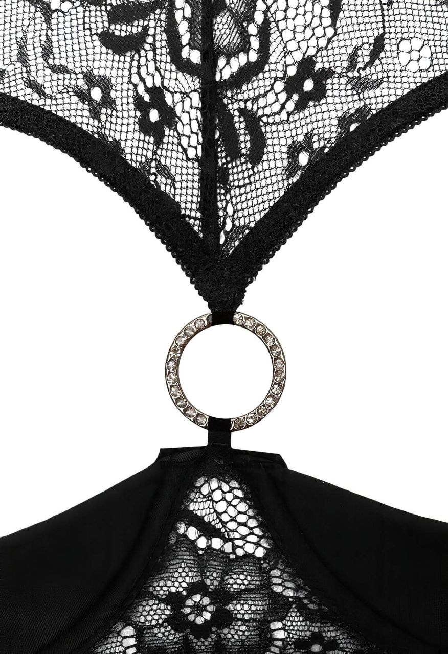 Cottelli - nyitott melltartó szett (fekete) Cottelli - nyitott melltartó szett (fekete)