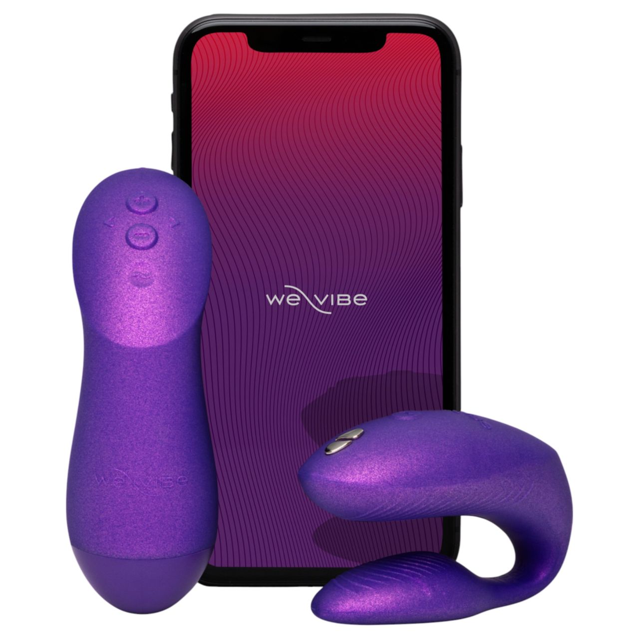 We-Vibe Chorus Pro - okos, távirányítós párvibrátor (lila) We-Vibe Chorus Pro - okos, távirányítós párvibrátor (lila)