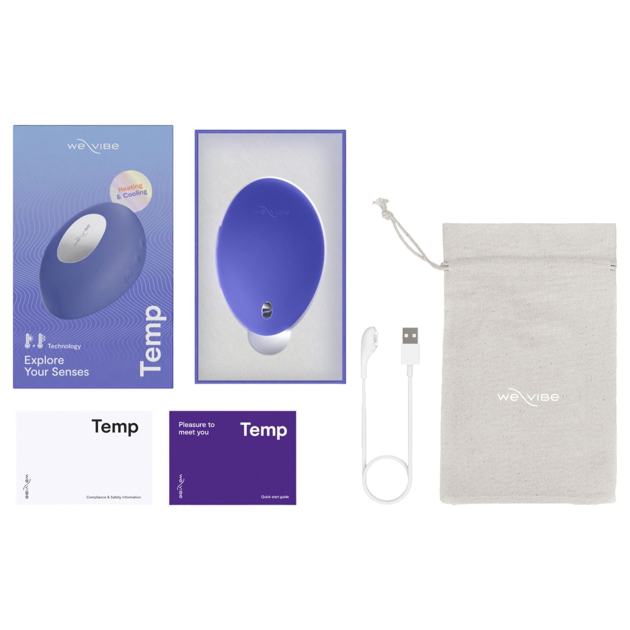 We-Vibe Temp - csiklóizgató vibrátor (lila) We-Vibe Temp - csiklóizgató vibrátor (lila)