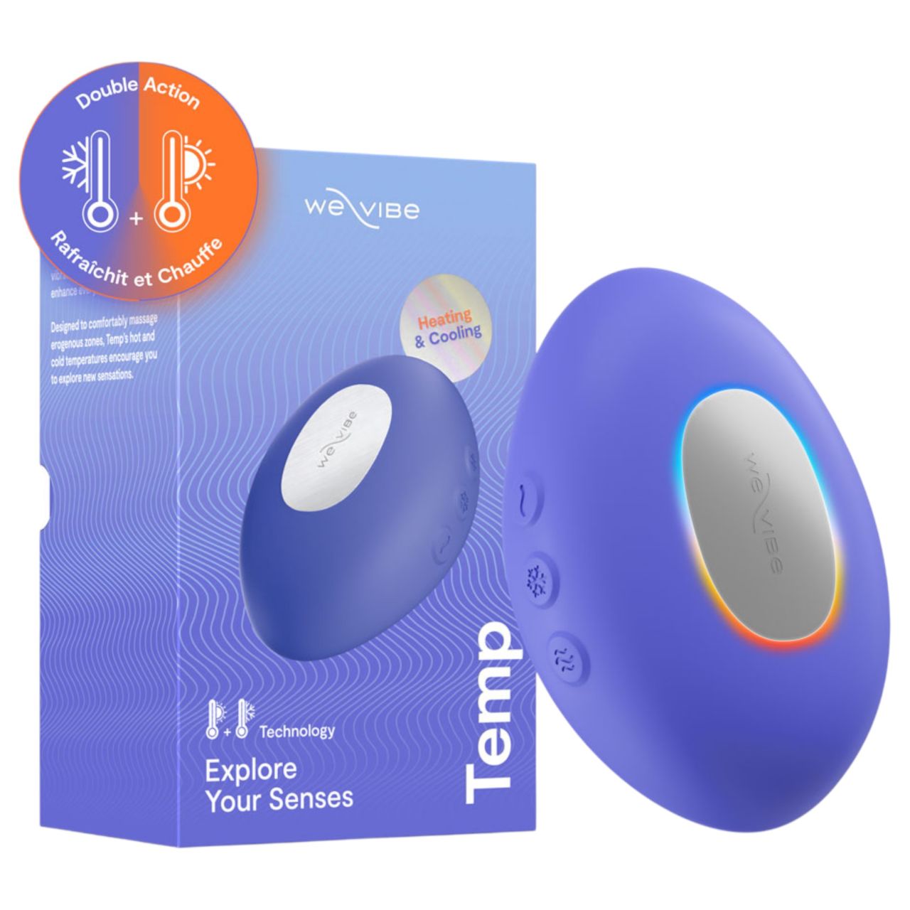 We-Vibe Temp - csiklóizgató vibrátor (lila) We-Vibe Temp - csiklóizgató vibrátor (lila)