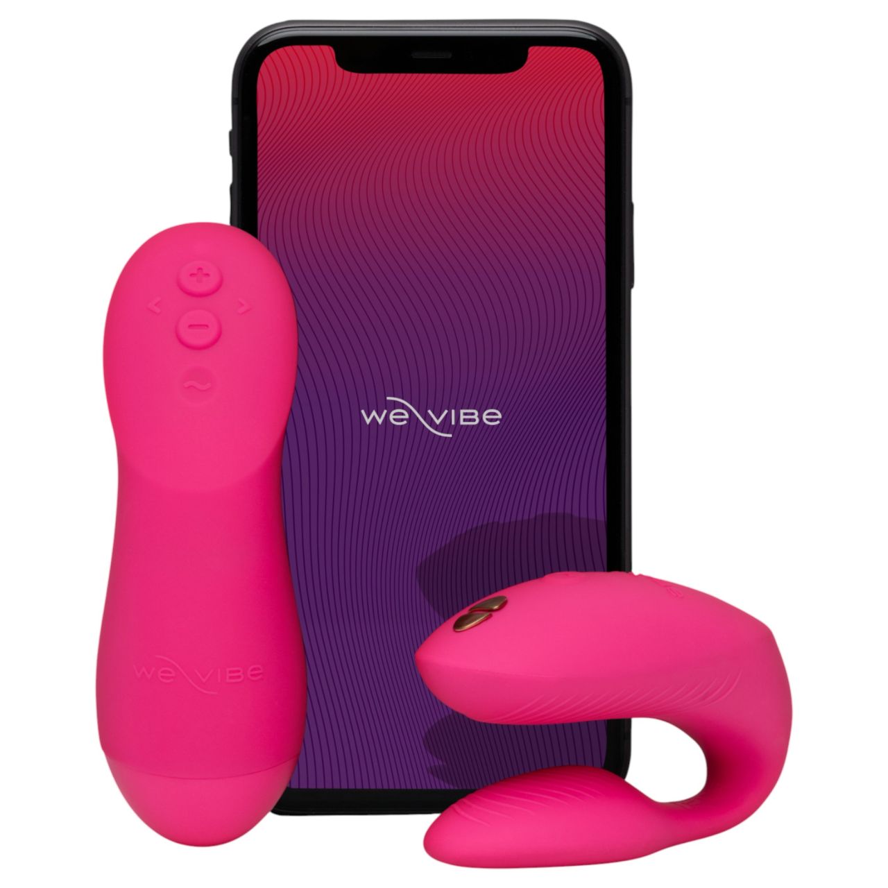 We-Vibe Chorus Pro - okos, távirányítós párvibrátor (pink) We-Vibe Chorus Pro - okos, távirányítós párvibrátor (pink)