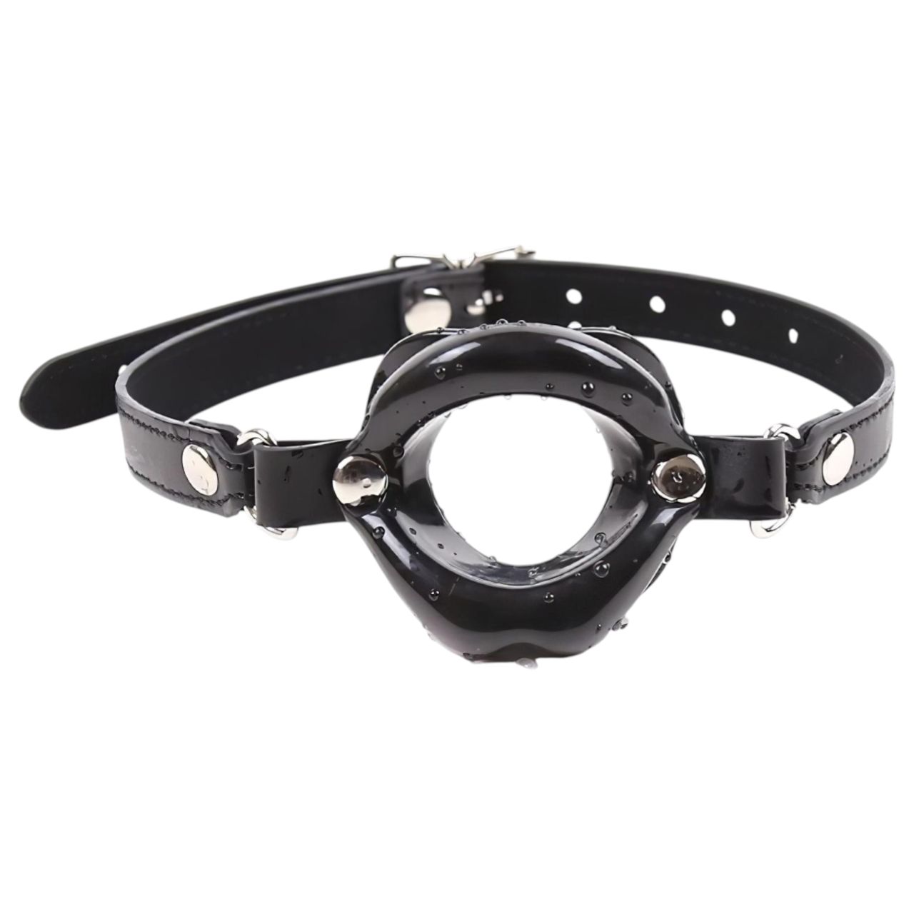 Latetobed - száj formájú szilikon szájpecek (fekete) Latetobed - száj formájú szilikon szájpecek (fekete)