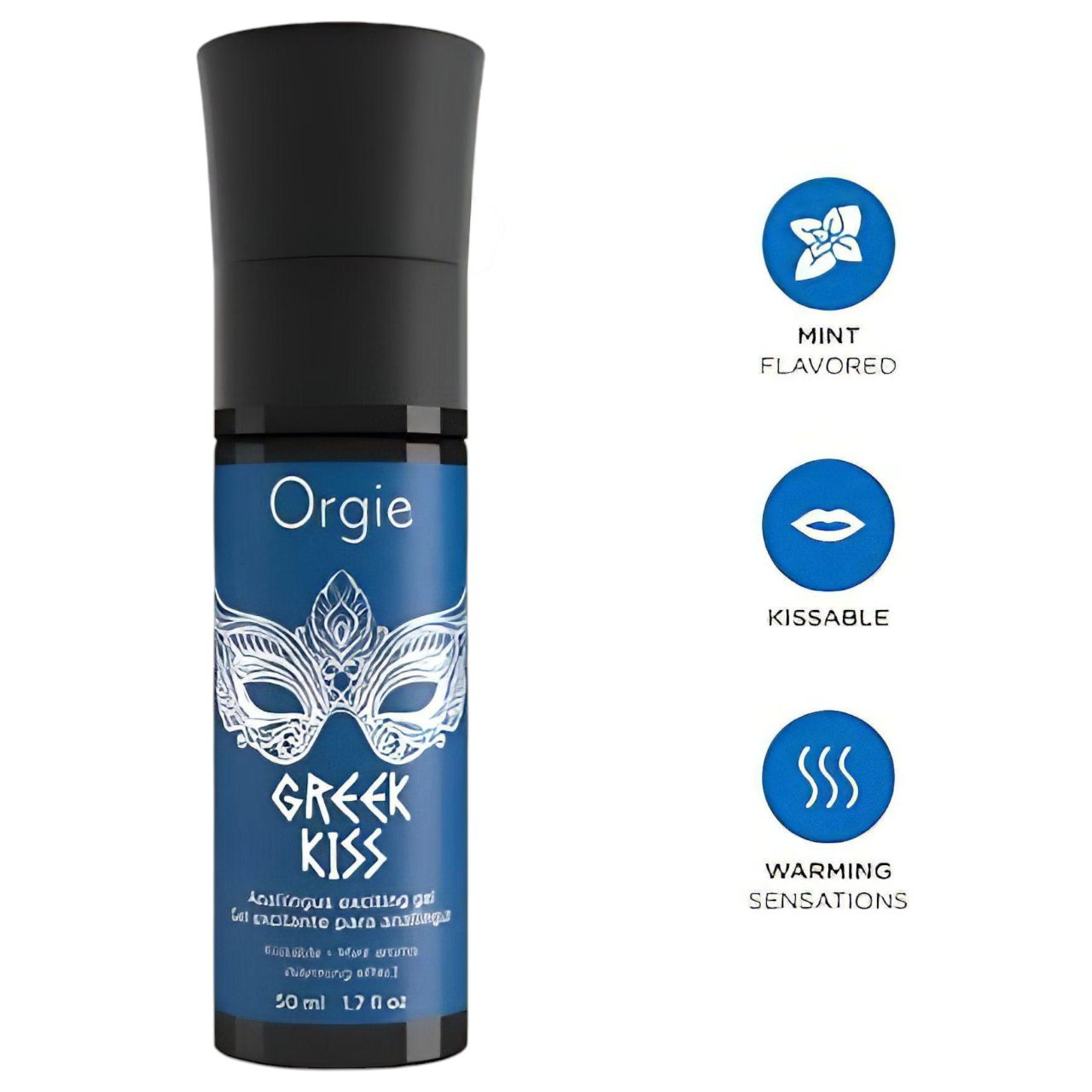Orgie Greek Kiss - stimuláló anál gél (50ml) Orgie Greek Kiss - stimuláló anál gél (50ml)