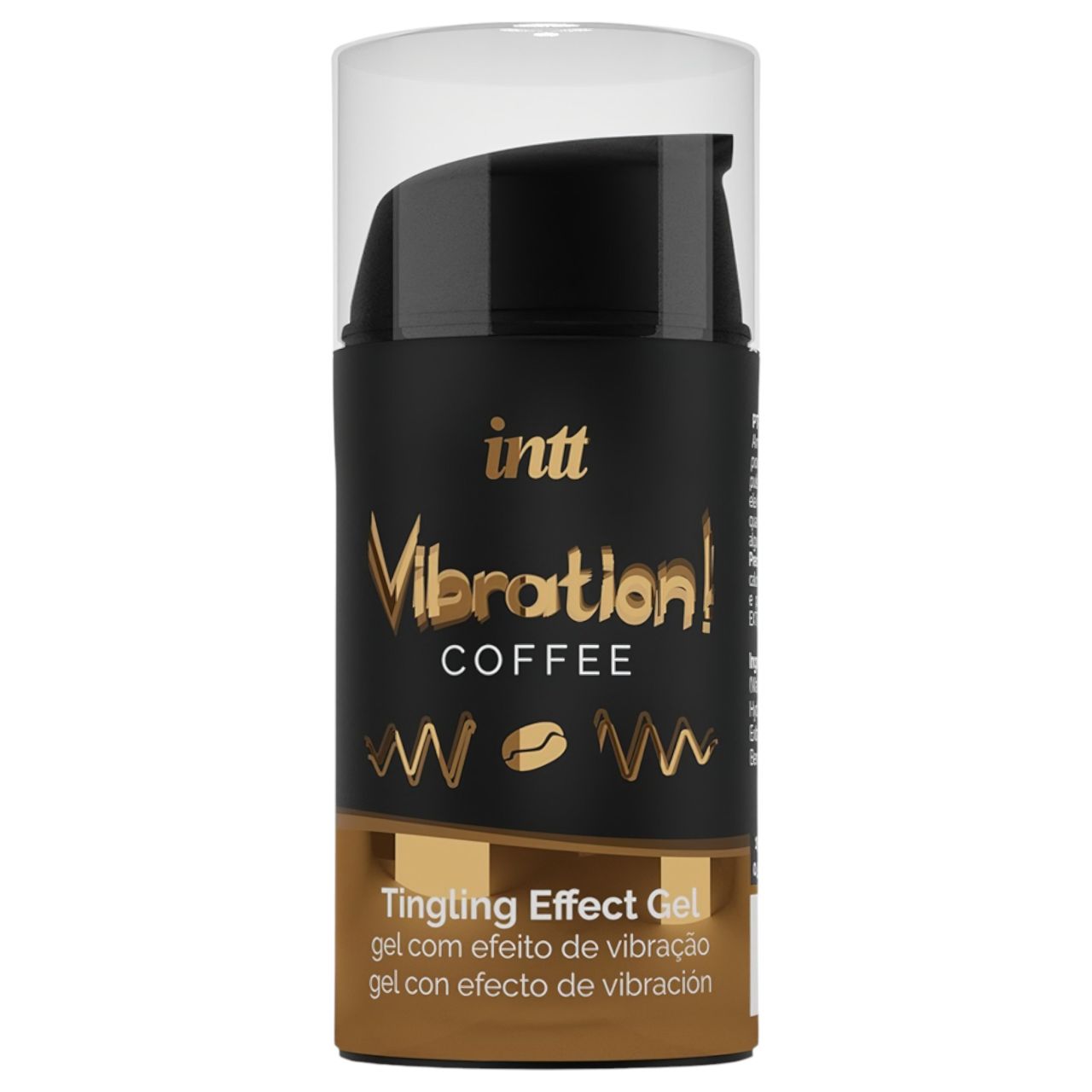 Intt Vibration! - folyékony vibrátor - kávé (15ml) Intt Vibration! - folyékony vibrátor - kávé (15ml)