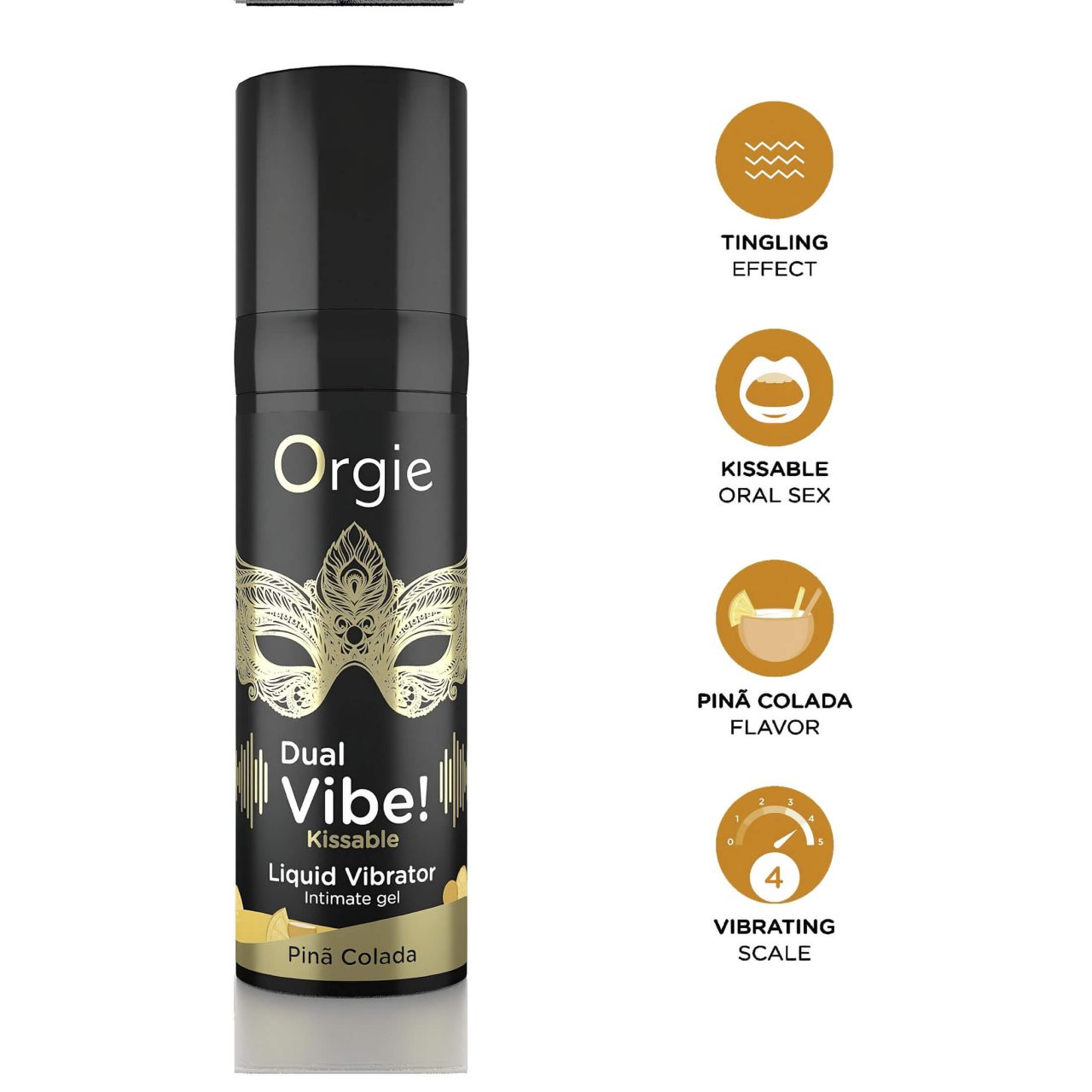 Orgie Dual Vibe! - folyékony vibrátor - Pinã Colada (15ml) Orgie Dual Vibe! - folyékony vibrátor - Pinã Colada (15ml)