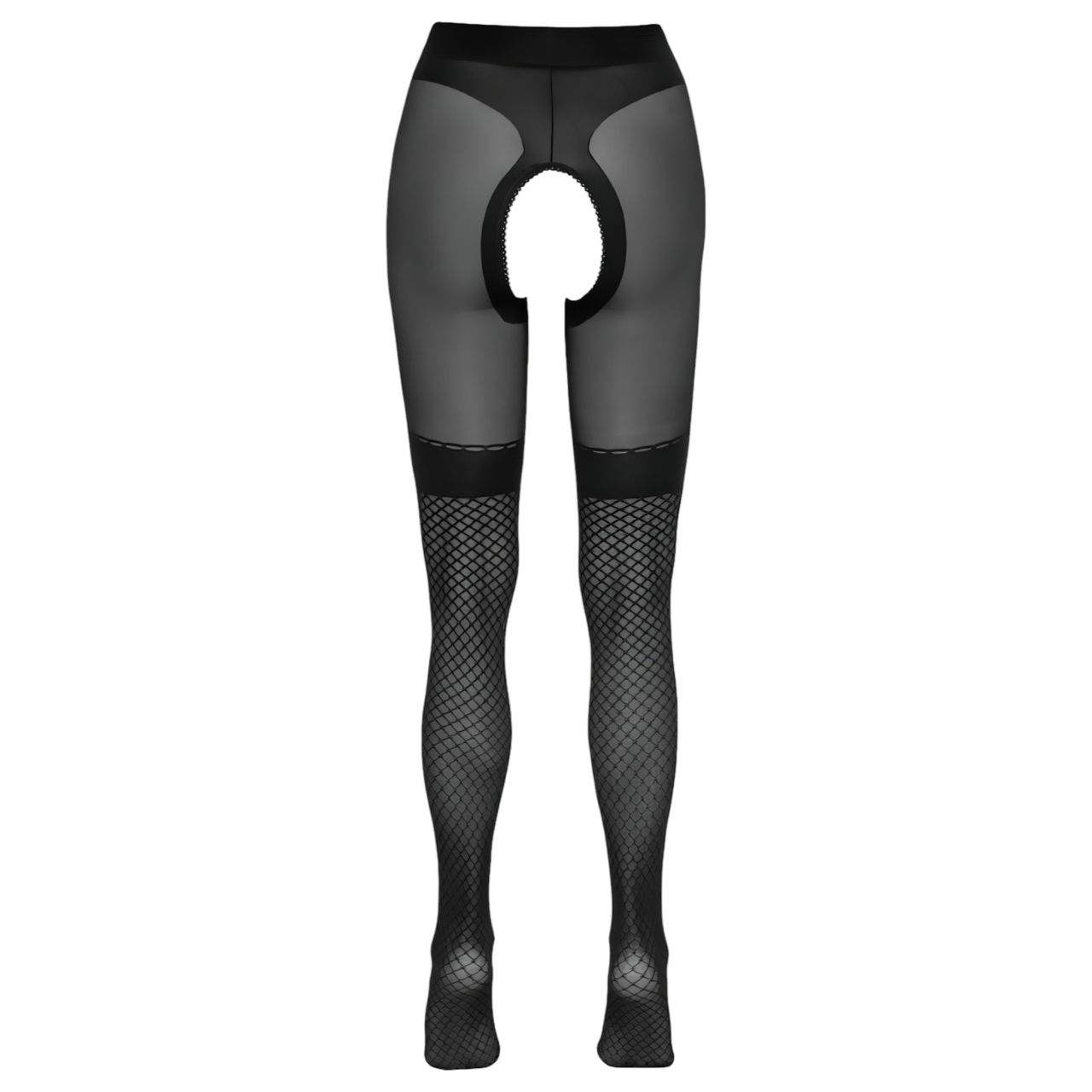 Cottelli - nyitott harisnya necc berakással (fekete) Cottelli - nyitott harisnya necc berakással (fekete)