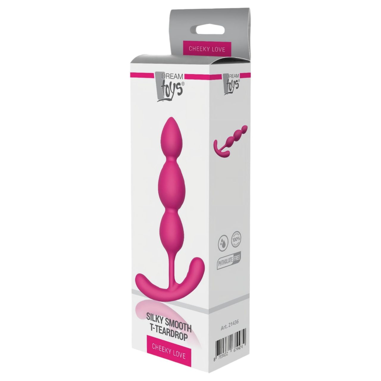 Cheeky Love - gyöngyös anál plug (pink) Cheeky Love - gyöngyös anál plug (pink)