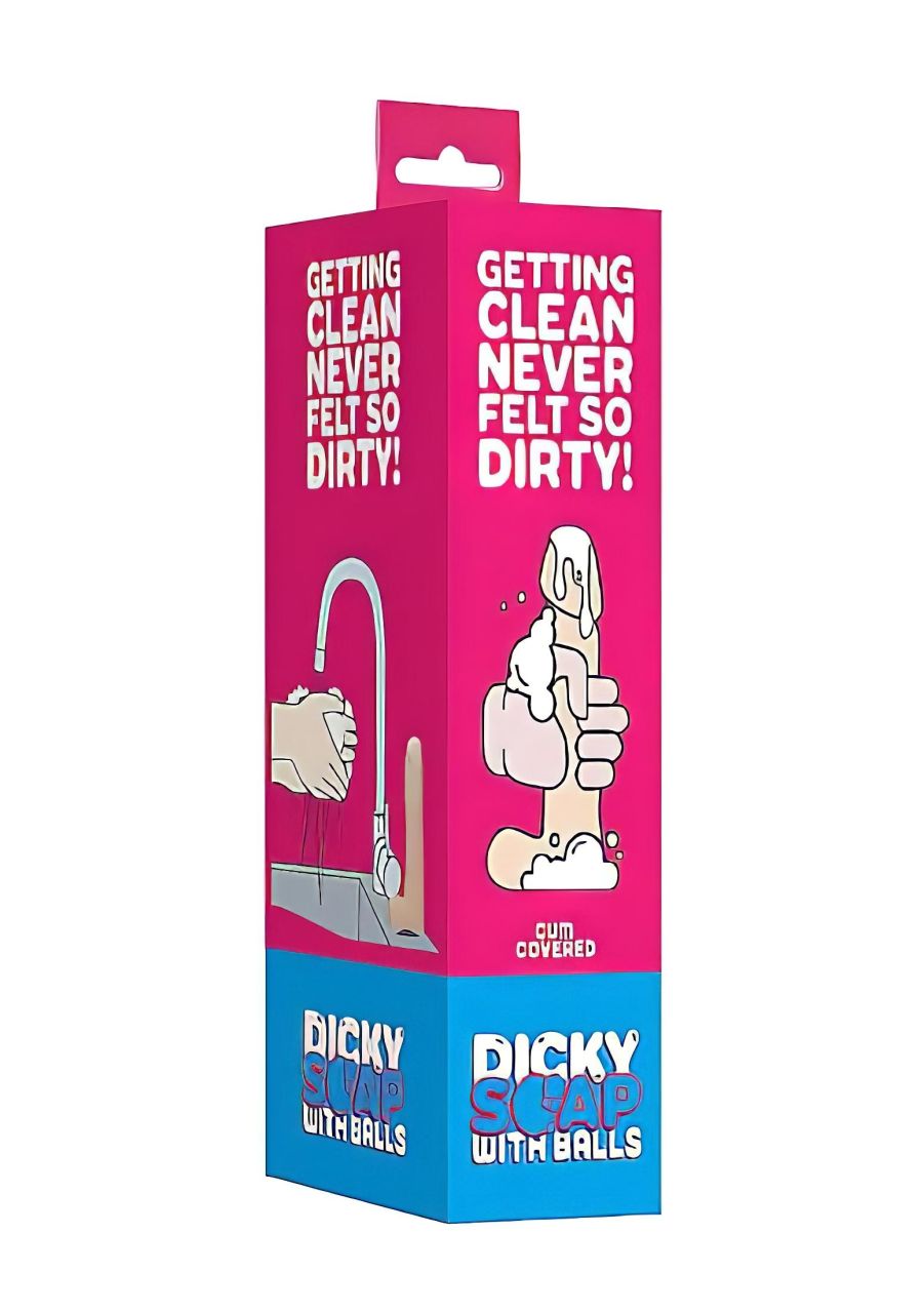 Dicky Cum - szappan pénisz herékkel -natúr (250g) Dicky Cum - szappan pénisz herékkel -natúr (250g)
