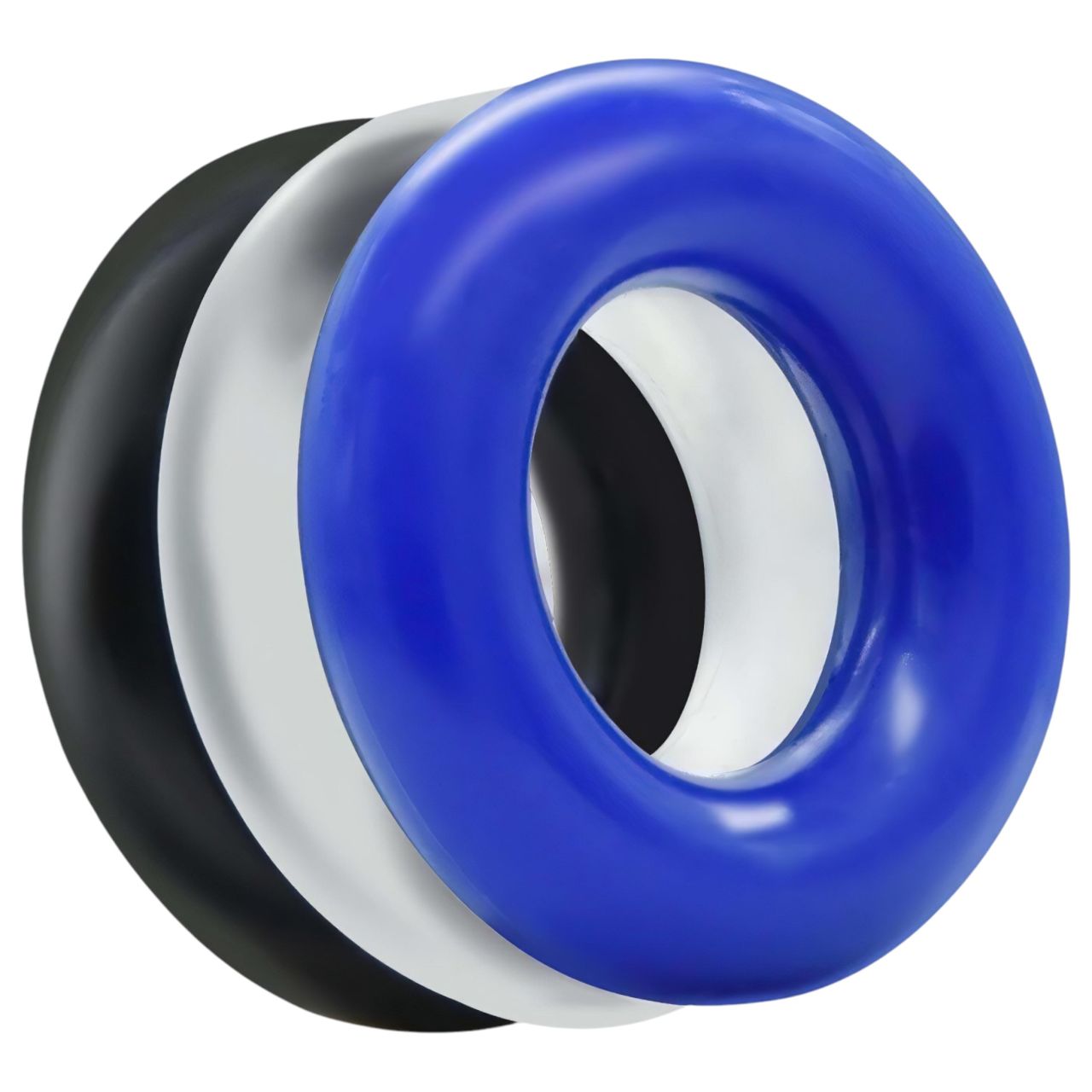 Lonely Stay Hard - péniszgyűrű szett - színes (3 részes) Lonely Stay Hard - péniszgyűrű szett - színes (3 részes)