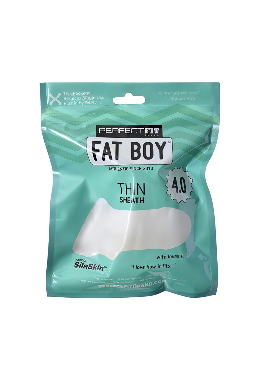 Fat Boy Thin - péniszköpeny (10cm) - fehér Fat Boy Thin - péniszköpeny (10cm) - fehér