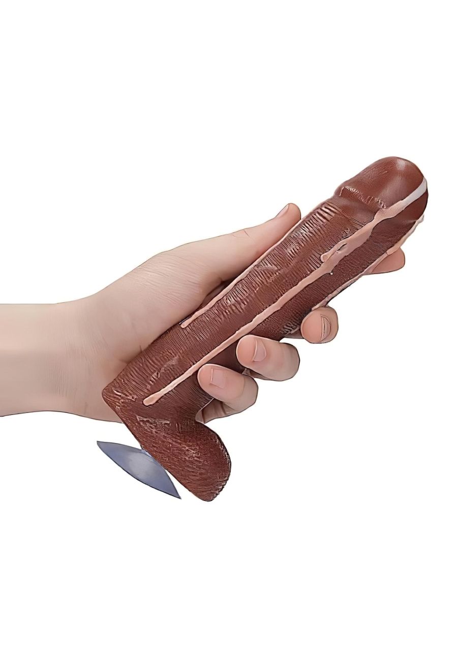 Dicky Cum - szappan pénisz herékkel - barna (250g) Dicky Cum - szappan pénisz herékkel - barna (250g)