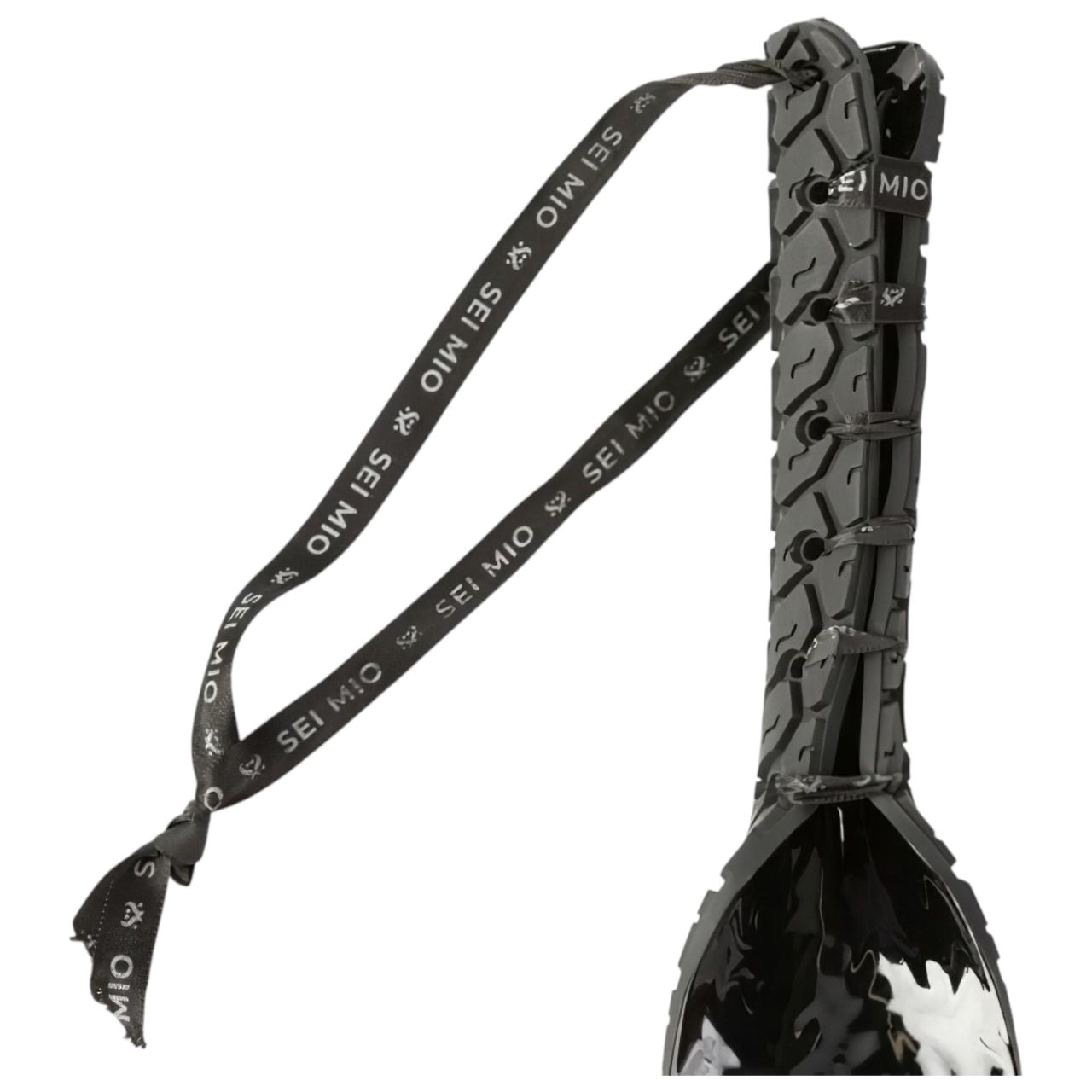 Sei Mio - kerék mintás paskoló (fekete) Sei Mio - kerék mintás paskoló (fekete)