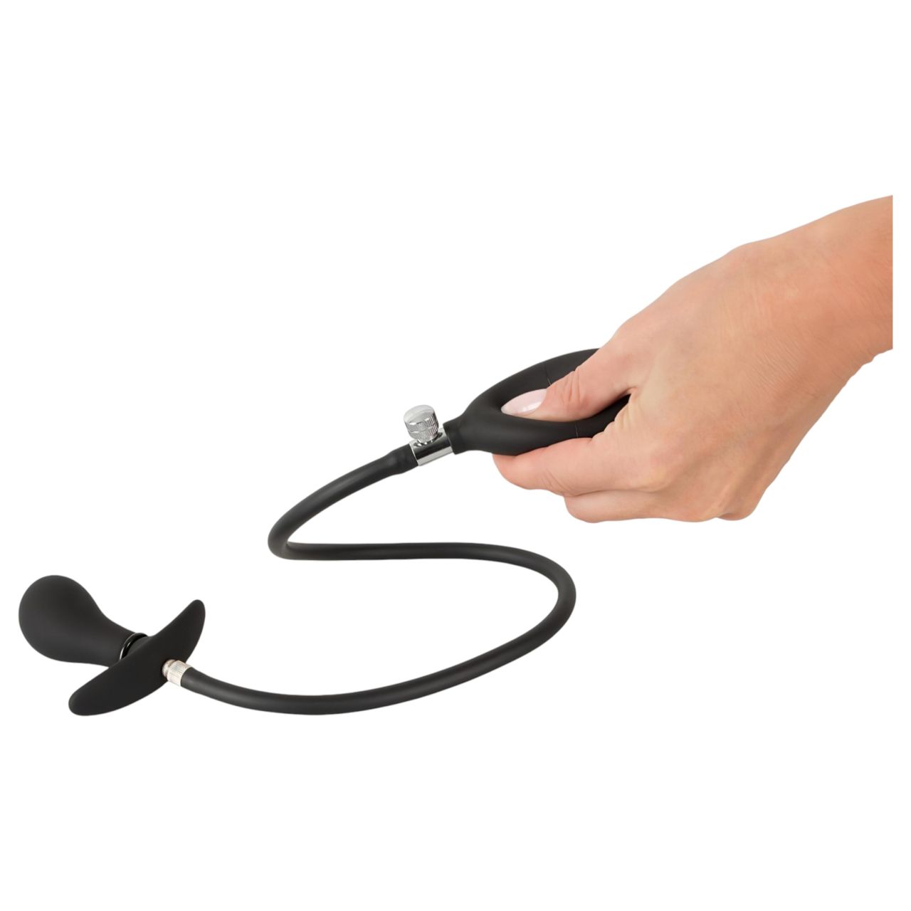 You2Toys - pumpálható, anál tágító plug (fekete) You2Toys - pumpálható, anál tágító plug (fekete)