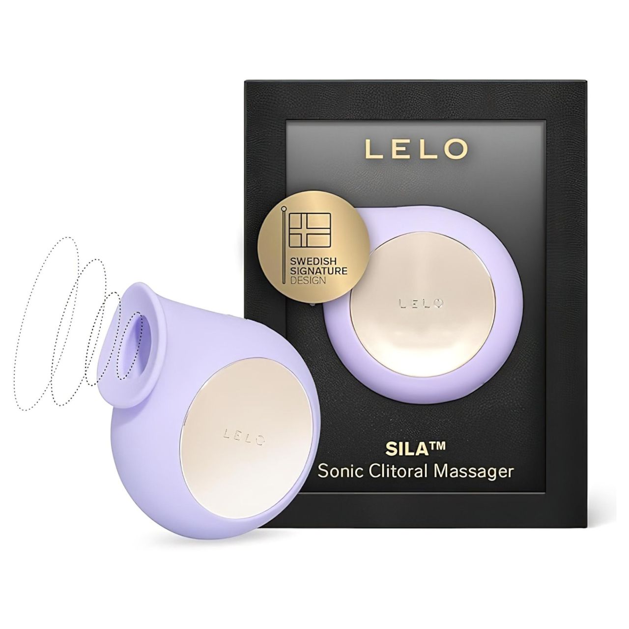 LELO Sila - vízálló, hanghullámos csiklóvibrátor (lila)