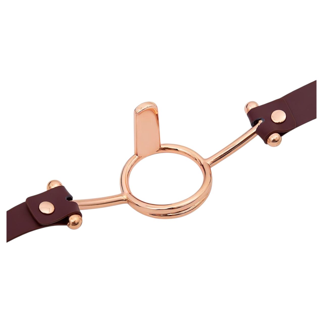 Latetobed - gyűrűs szájpecek (barna) Latetobed - gyűrűs szájpecek (barna)