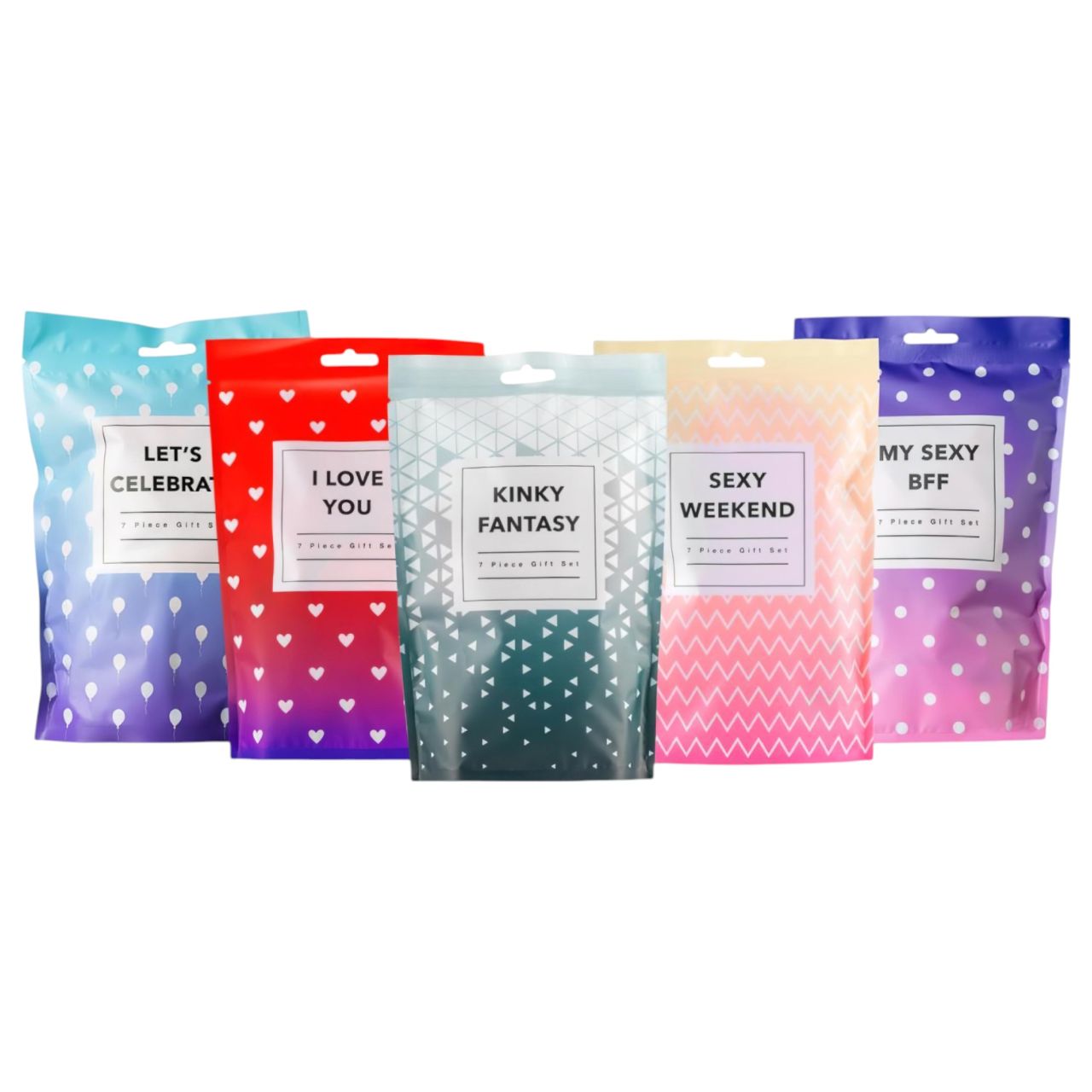 LoveBoxxx Let's Celebrate - vibrátoros szett (7 részes) LoveBoxxx Let's Celebrate - vibrátoros szett (7 részes)