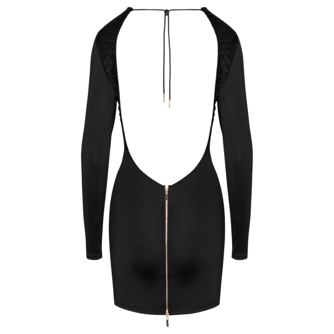 Cottelli - nyitott hátú miniruha (fekete) Cottelli - nyitott hátú miniruha (fekete)