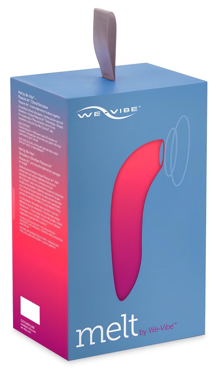 We-Vibe Melt - okos léghullámos csiklóizgató (korall)