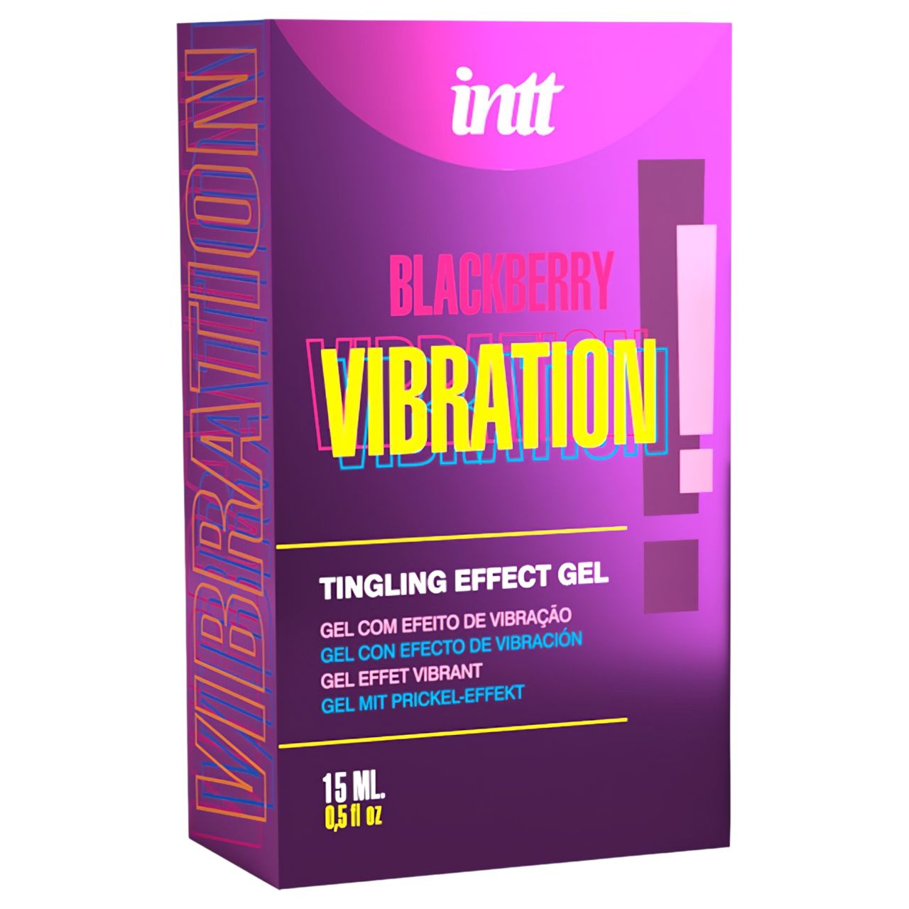 Intt Vibration! - folyékony vibrátor - szeder (15ml) Intt Vibration! - folyékony vibrátor - szeder (15ml)