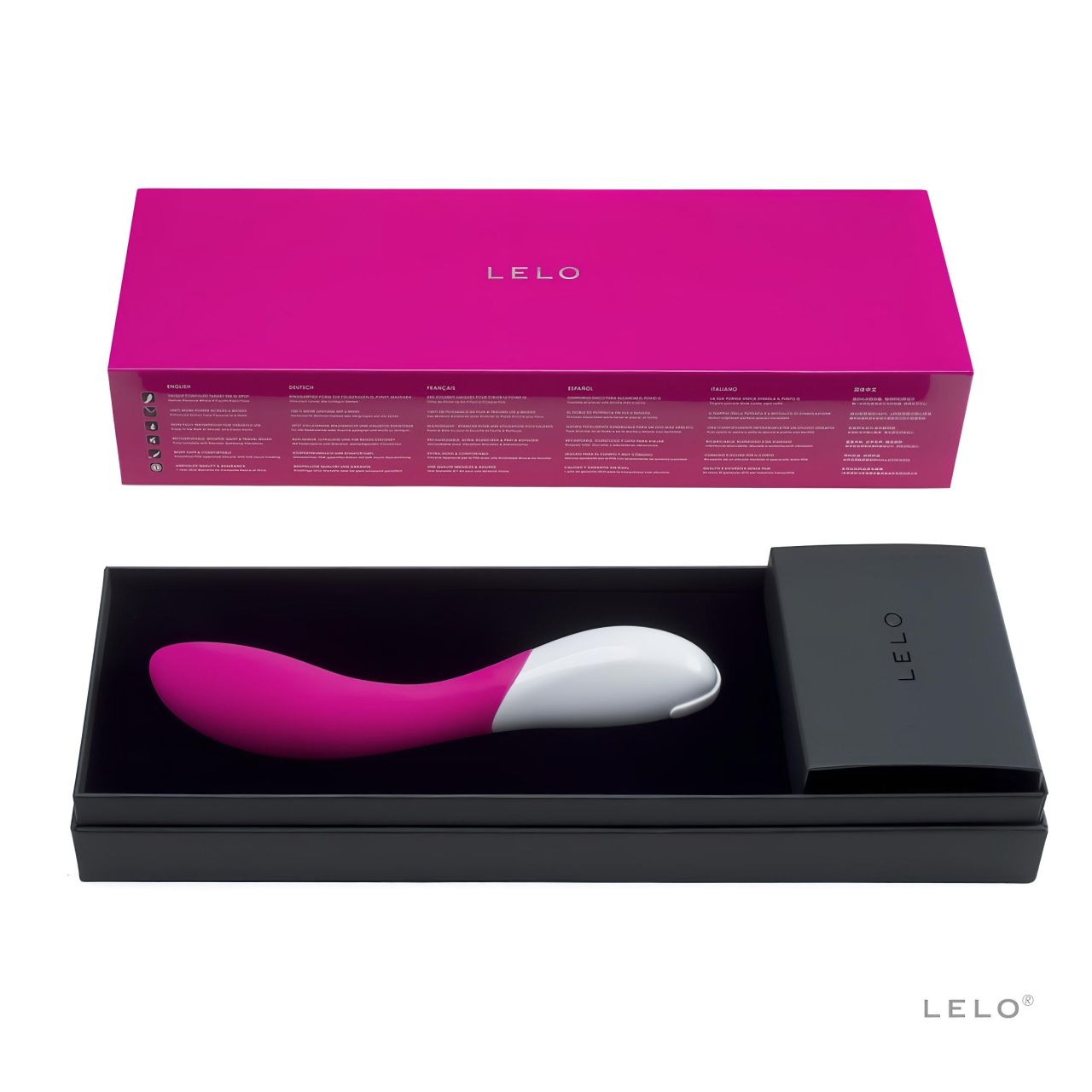 LELO Mona 2 - hajlított vibrátor (pink) LELO Mona 2 - hajlított vibrátor (pink)
