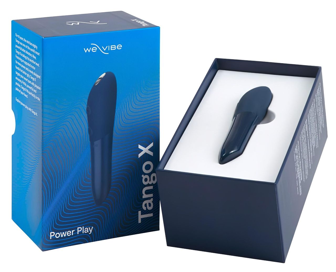 We-Vibe Tango X - vízálló rúdvibrátor (kék) We-Vibe Tango X - vízálló rúdvibrátor (kék)