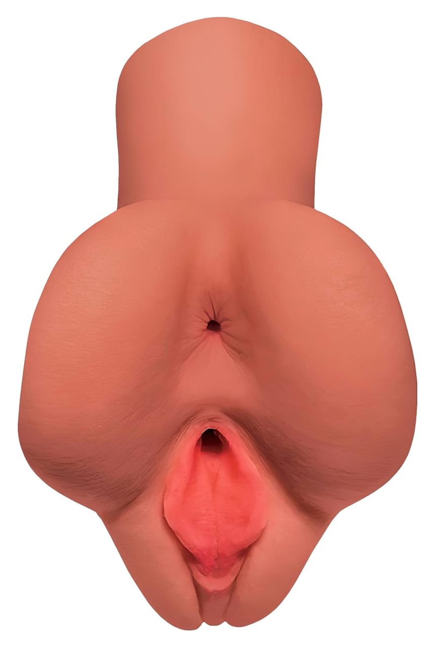 PDX Pick Your Pleasure - 2in1 punci és popsi maszturbátor (natúr) PDX Pick Your Pleasure - 2in1 punci és popsi maszturbátor (natúr)