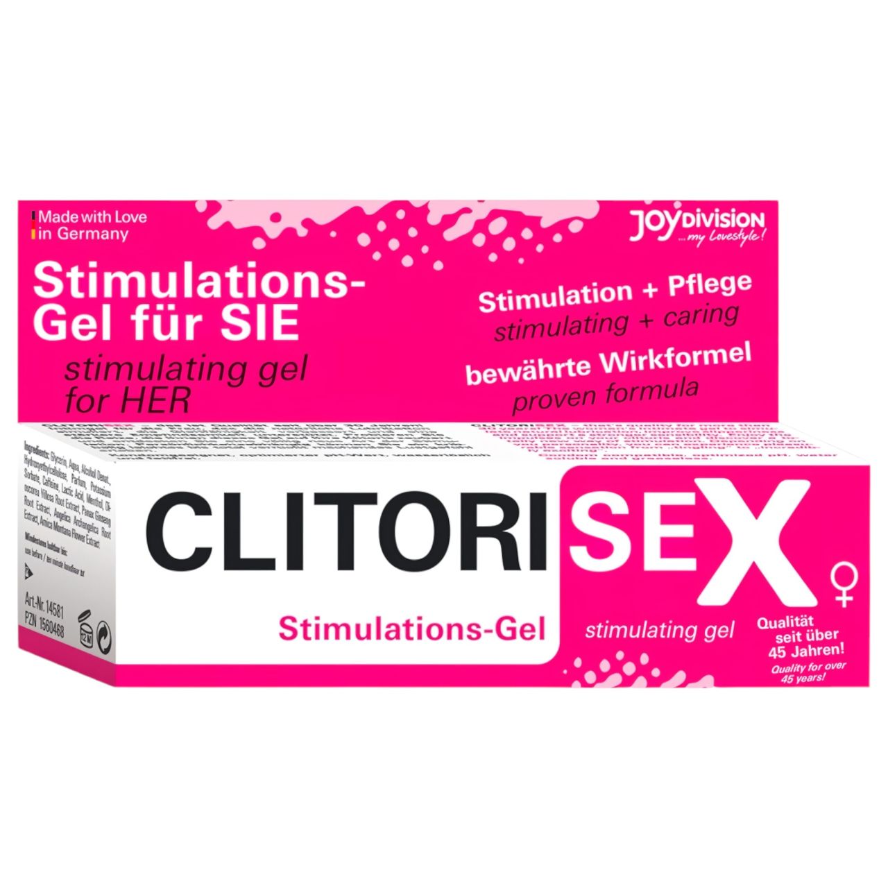 CLITORISEX - intim krém nőknek (25ml) CLITORISEX - intim krém nőknek (25ml)