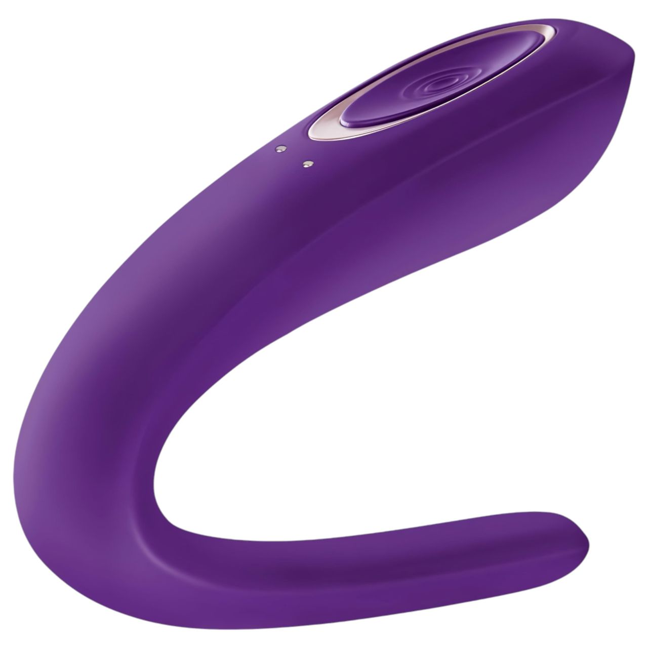 / Satisfyer Double Classic - vízálló, akkus párvibrátor (lila)