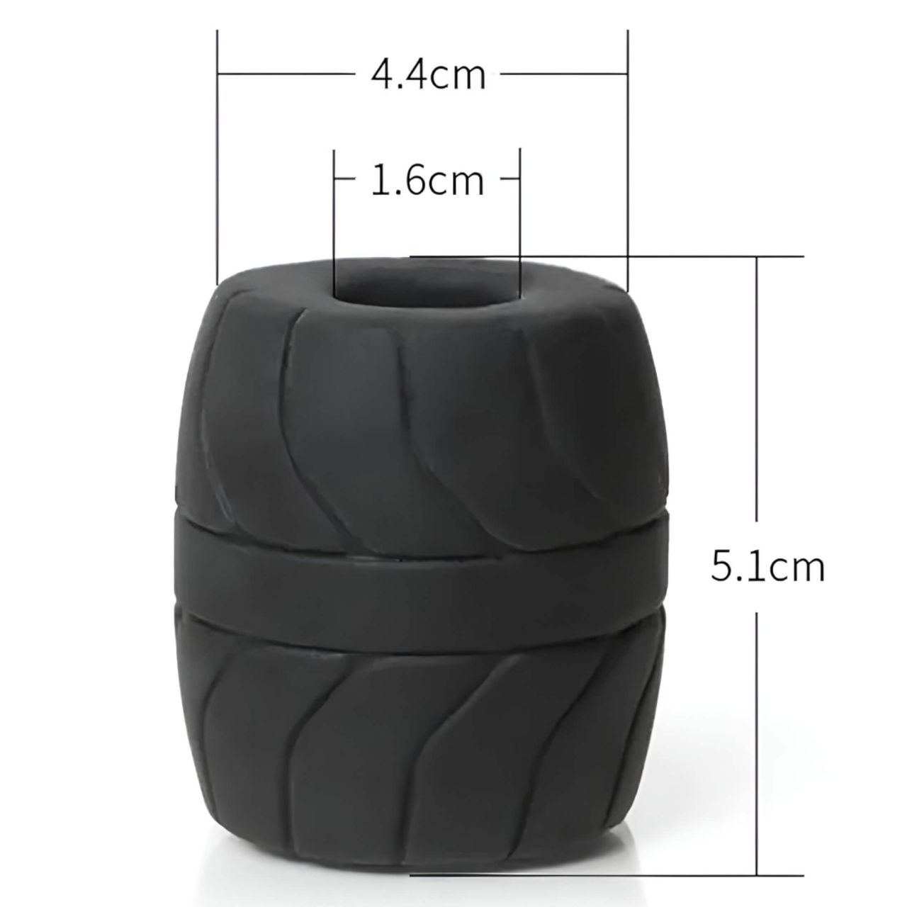 SilaSkin Ball Heregyűrű és nyújtó (fehér)