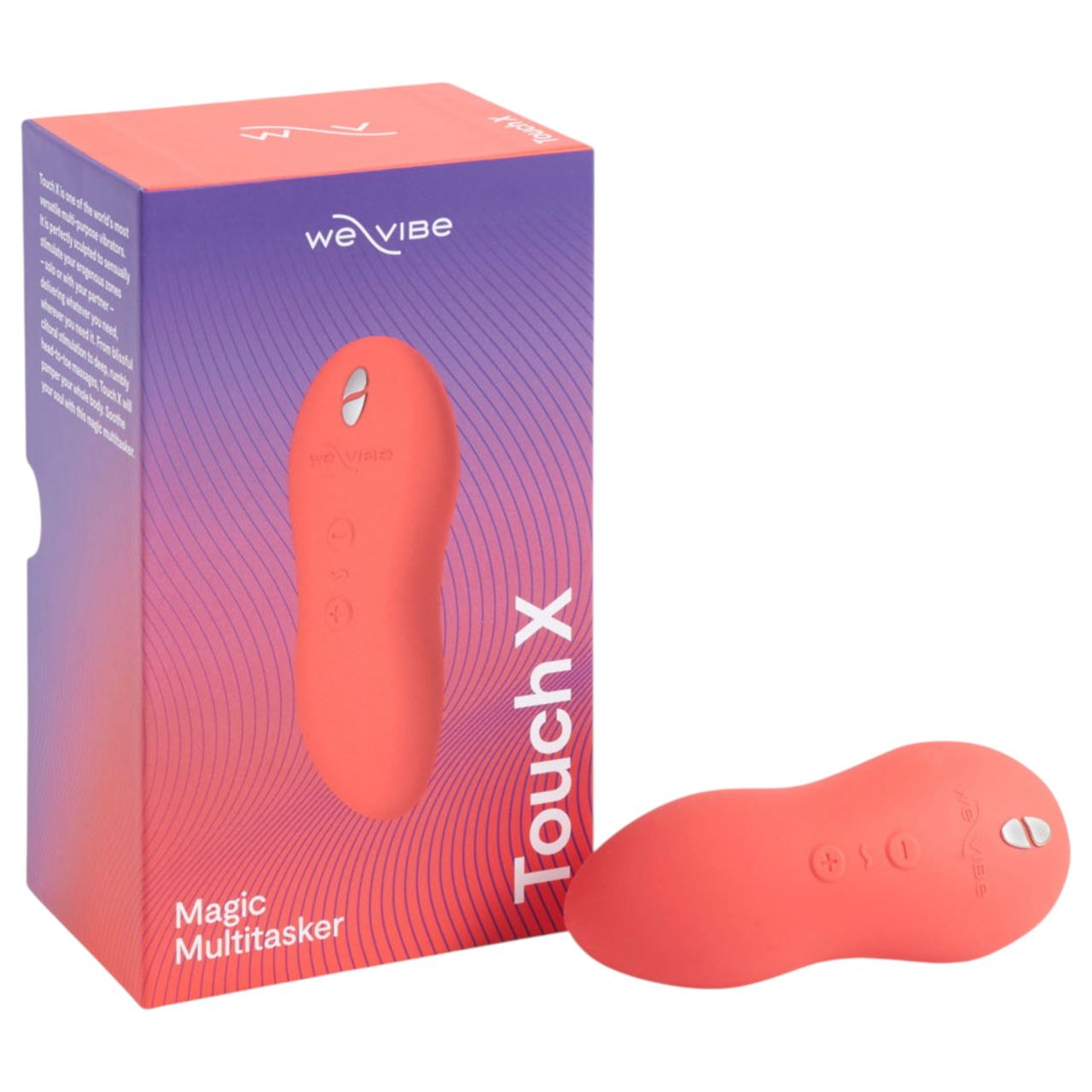 We-Vibe Touch X - akkus, vízálló csikló vibrátor (korall) We-Vibe Touch X - akkus, vízálló csikló vibrátor (korall)