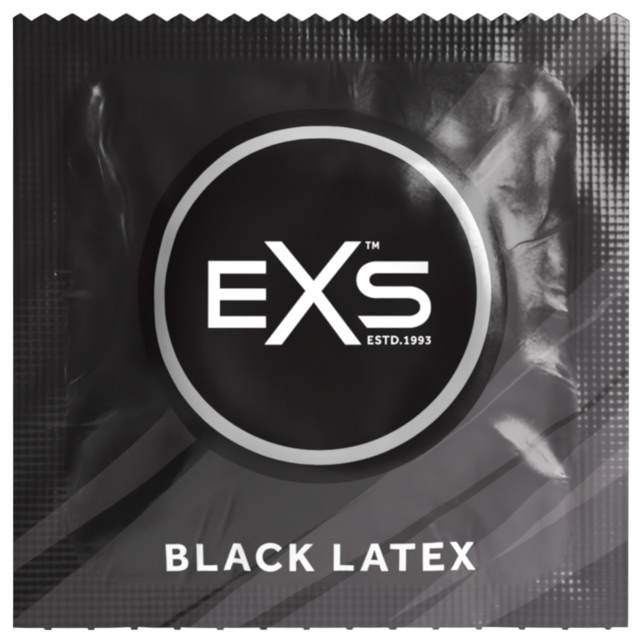 EXS Black - latex óvszer - fekete (12db) EXS Black - latex óvszer - fekete (12db)