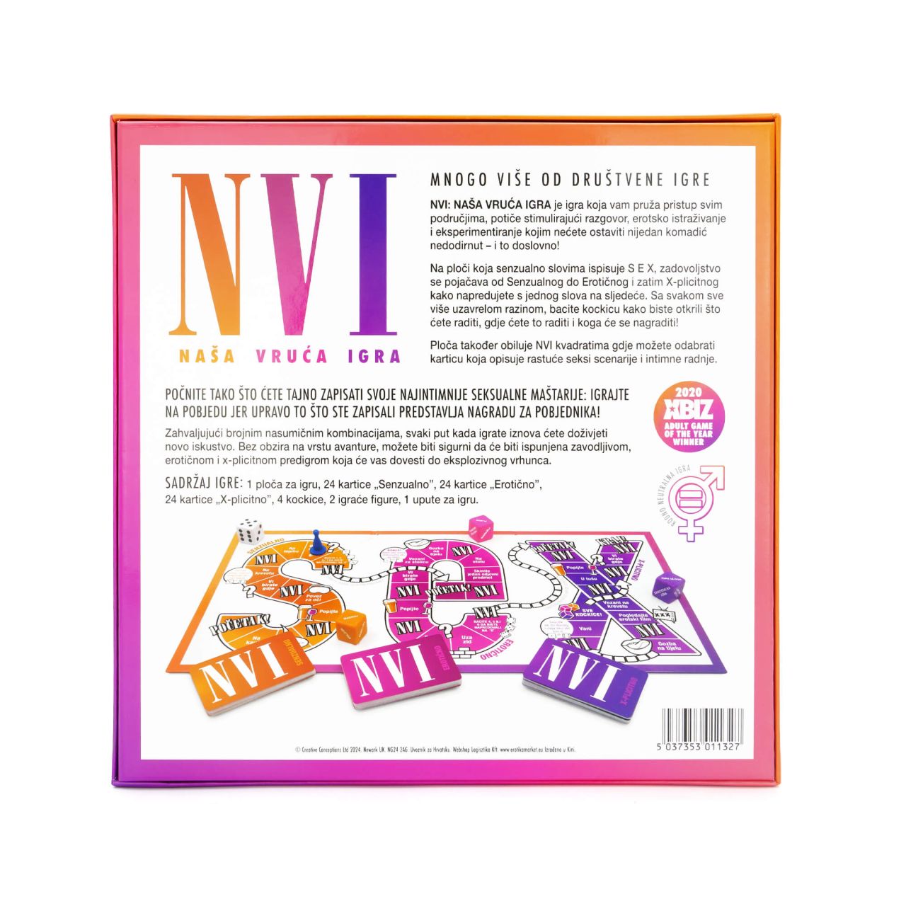 AVK: Adsz Vagy Kapsz - felnőtt szex társasjáték (horvát nyelven) AVK: Adsz Vagy Kapsz - felnőtt szex társasjáték (horvát nyelven)