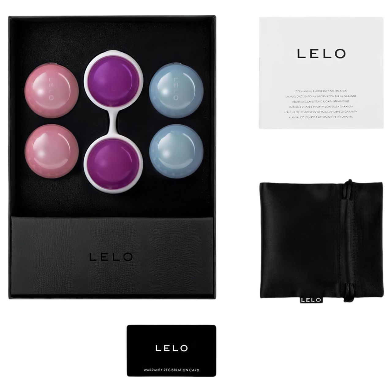 LELO Beads Plus - variálható gésagolyó szett LELO Beads Plus - variálható gésagolyó szett