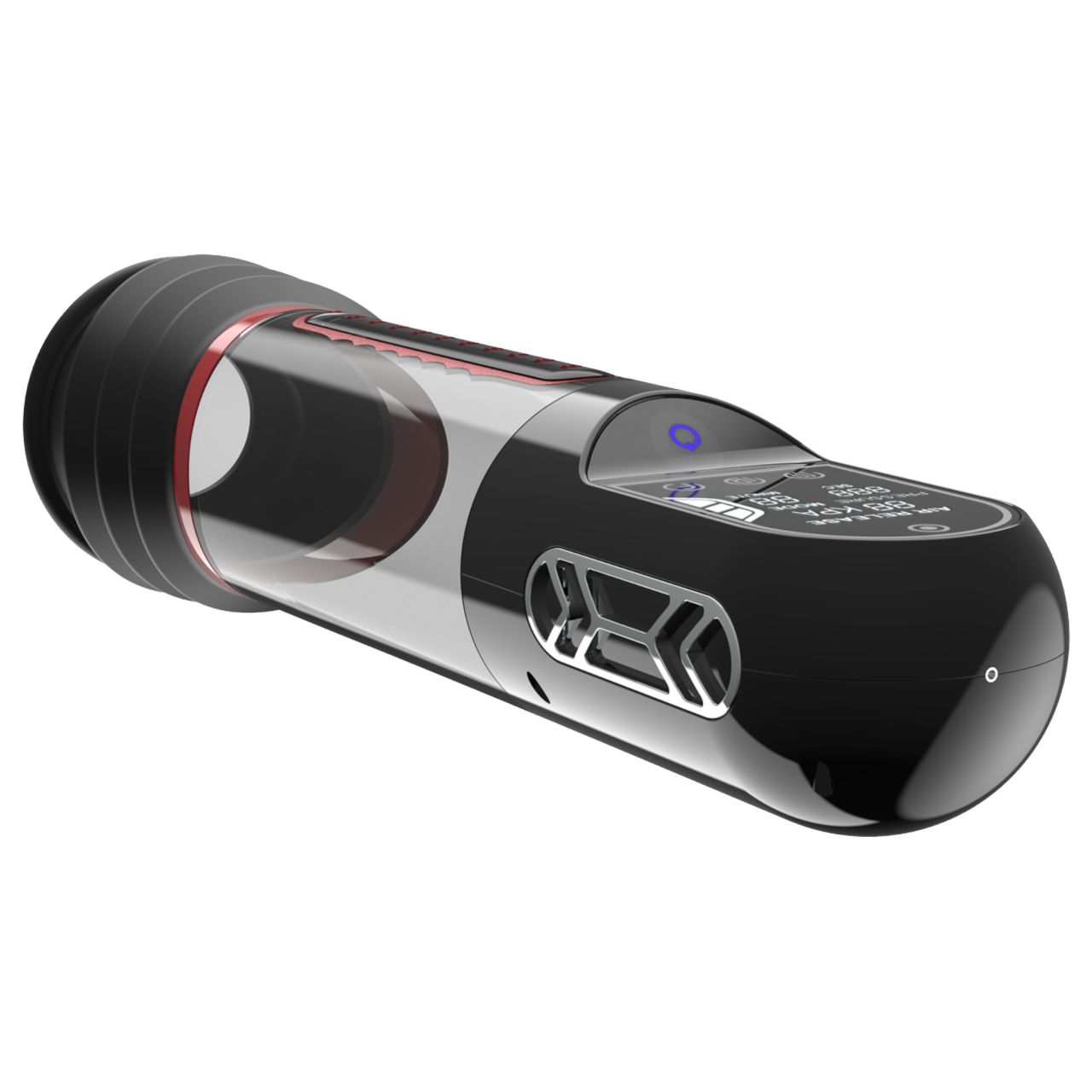 Peak Performa - infraledes, automata péniszpumpa (átlátszó)