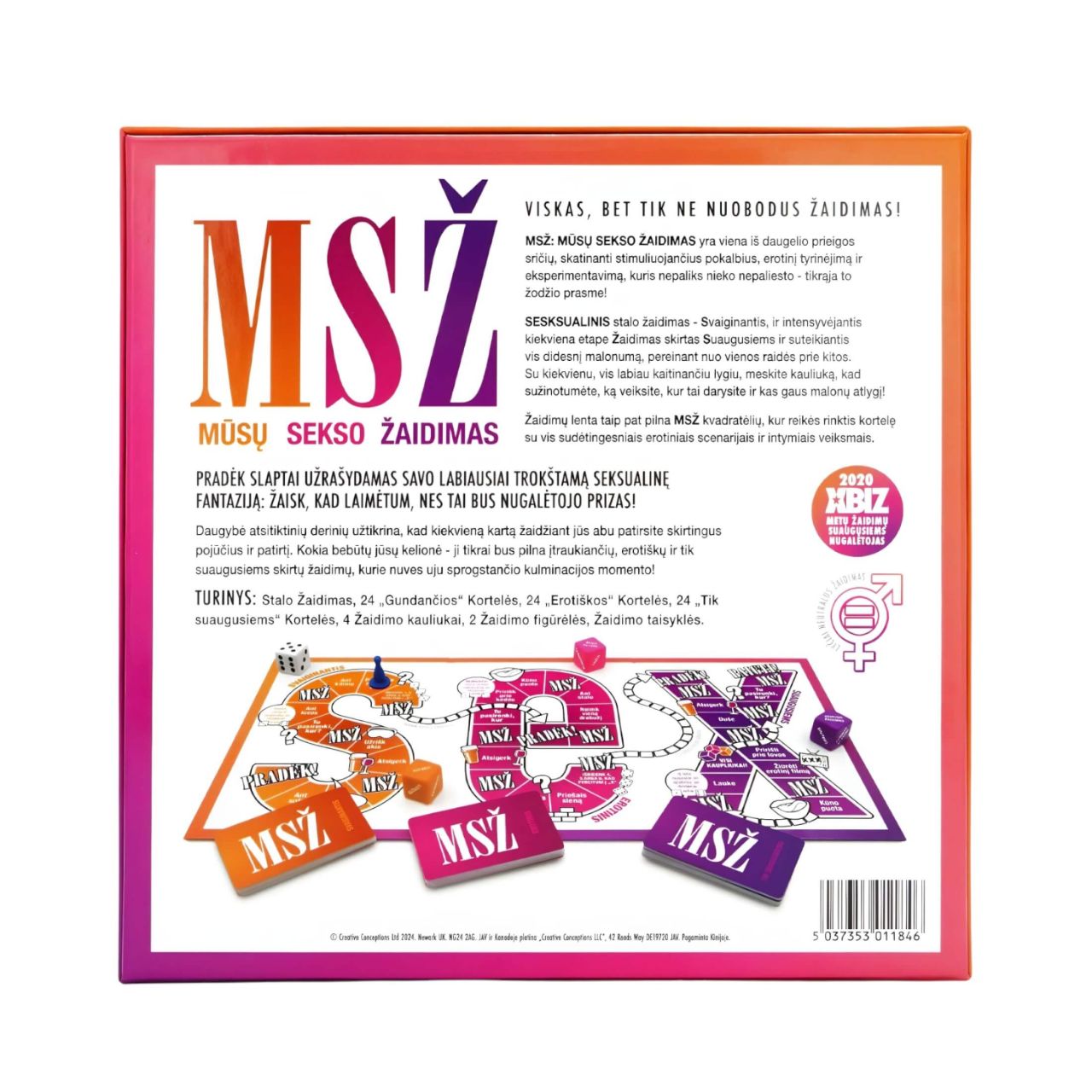 AVK:Adsz Vagy Kapsz - felnőtt szex társasjáték (litván nyelven) AVK:Adsz Vagy Kapsz - felnőtt szex társasjáték (litván nyelven)