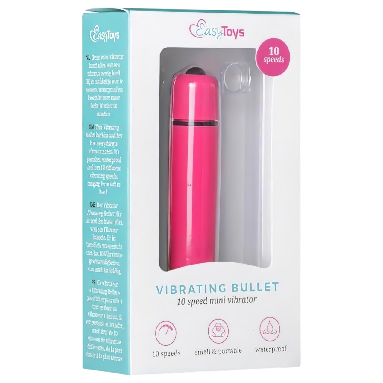 Easytoys Bullet - vízálló rúdvibrátor (pink) Easytoys Bullet - vízálló rúdvibrátor (pink)