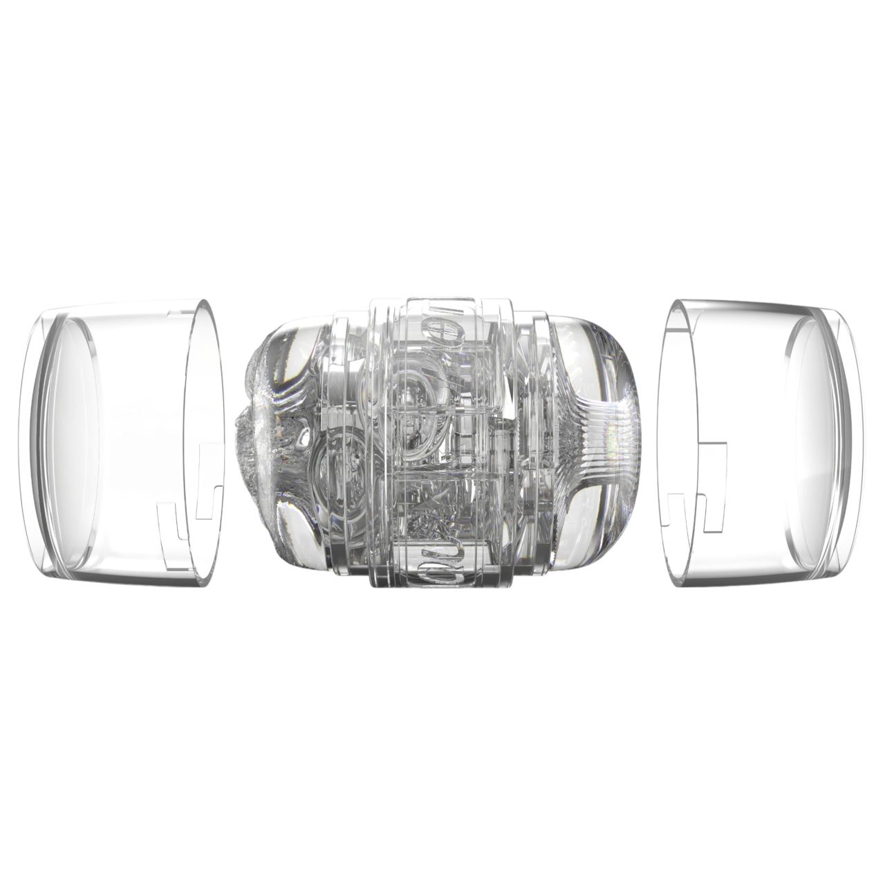 / Fleshlight Quickshot Autumn Falls - utazó maszturbátor (átlátszó)