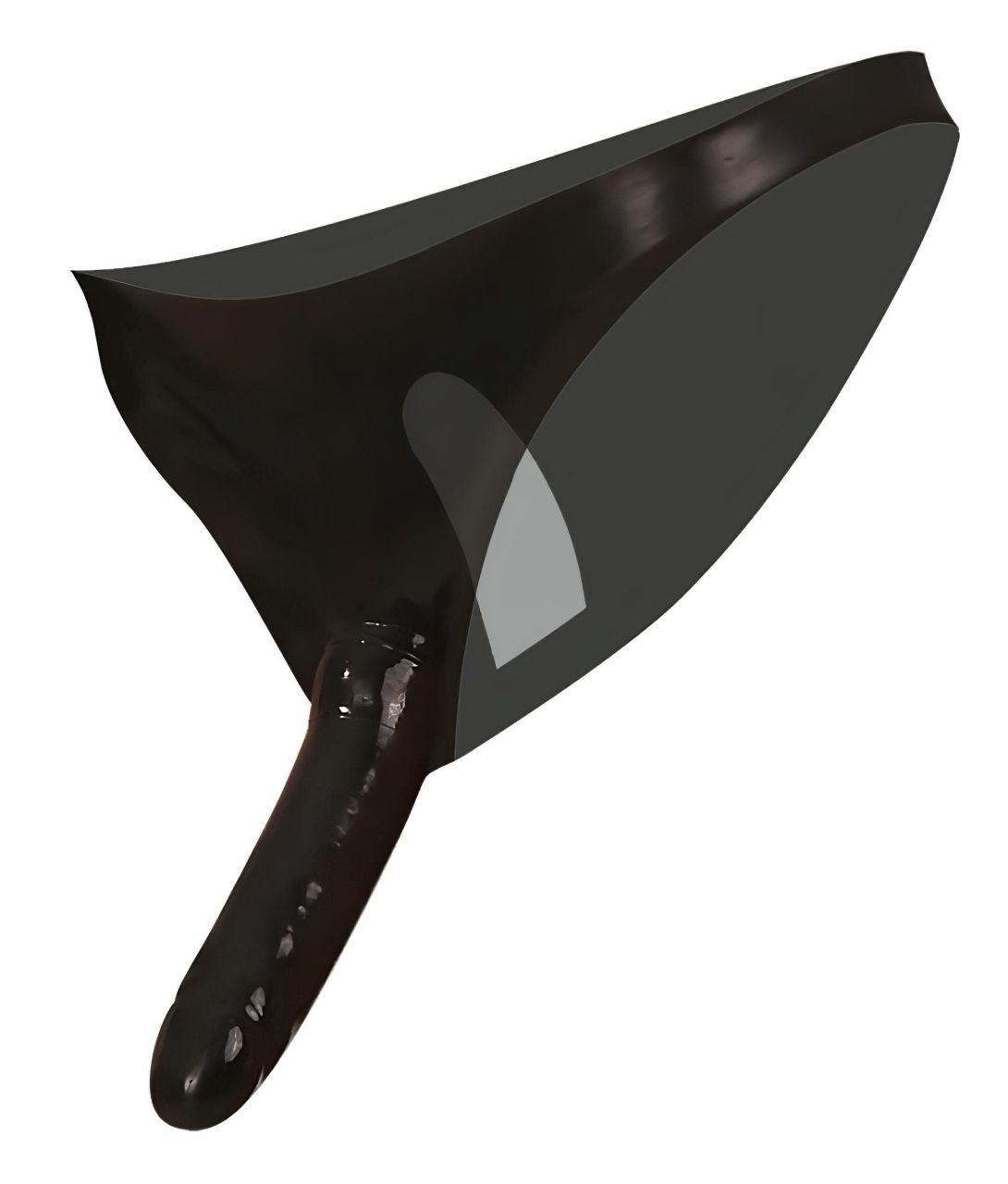 LATEX - alsó külső és belső dildóval - fekete (S-L) LATEX - alsó külső és belső dildóval - fekete (S-L)