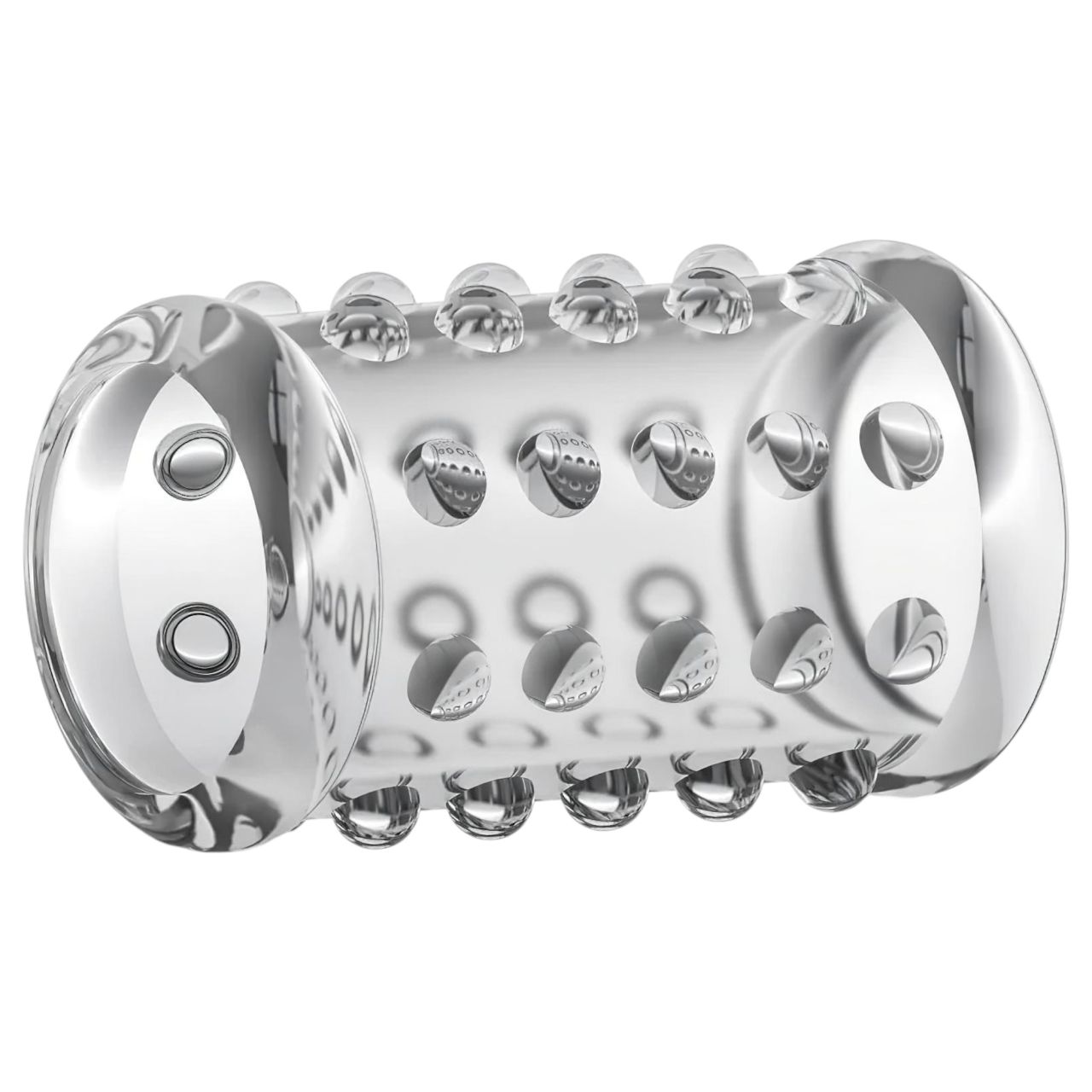 Stay Hard - pöttyös péniszmandzsetta (átlátszó) Stay Hard - pöttyös péniszmandzsetta (átlátszó)