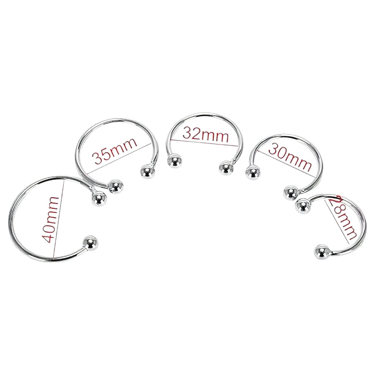 Rozsdamentes fém makkgyűrű - ejakuláció késleltetéshez (28mm) Rozsdamentes fém makkgyűrű - ejakuláció késleltetéshez (28mm)