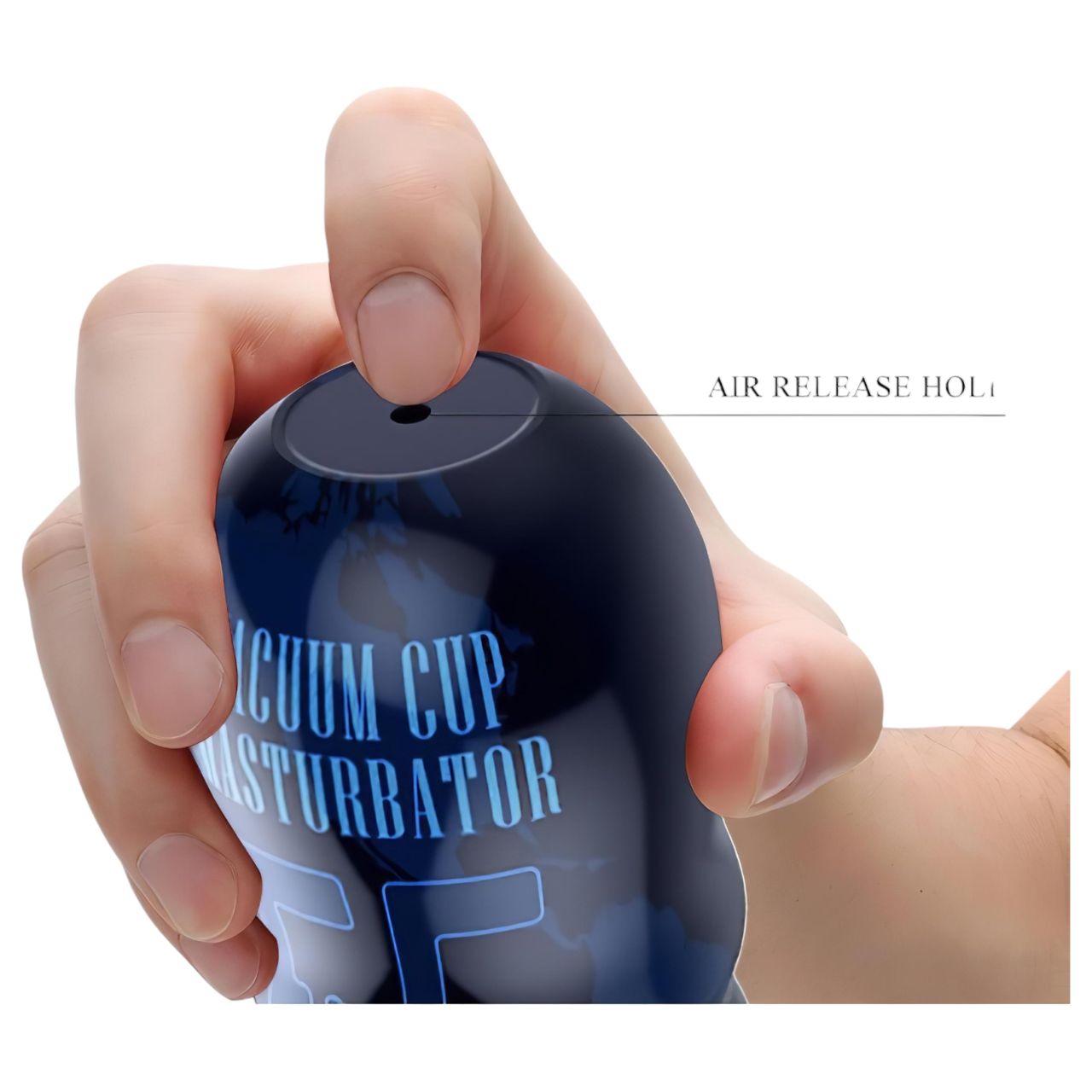 Pretty Love Vacuum Cup - élethű műpopsi maszturbátor (natúr)