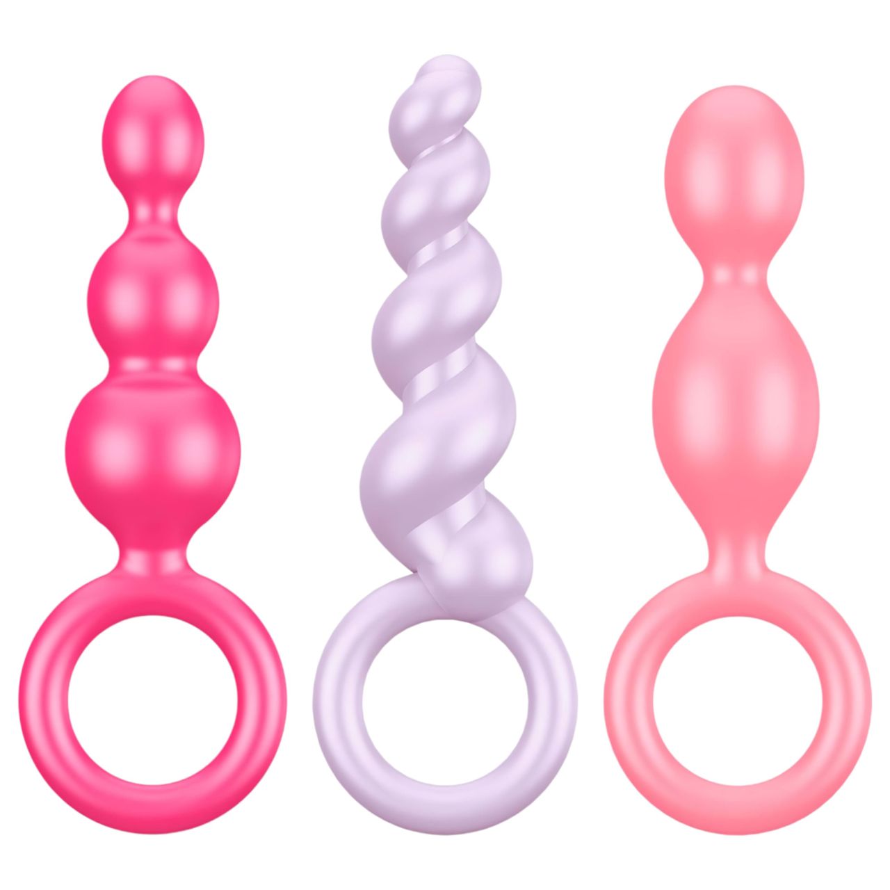 Satisfyer Booty Call - anál plug szett - színes (3 részes) Satisfyer Booty Call - anál plug szett - színes (3 részes)