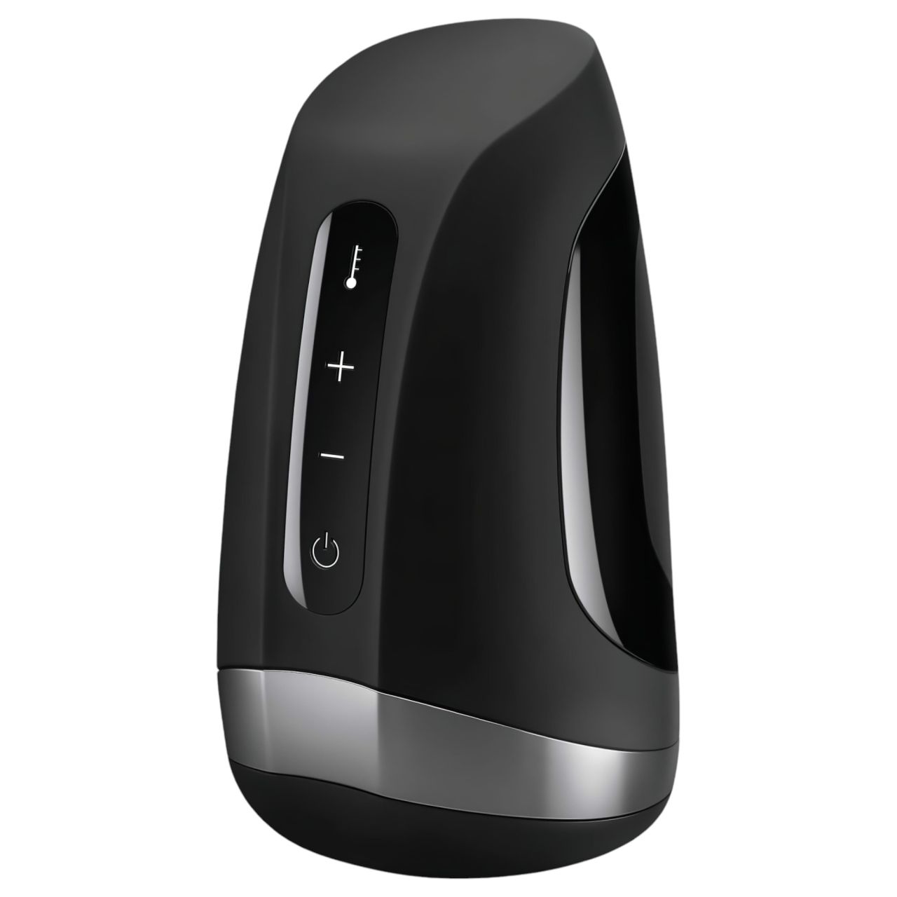 Satisfyer Men Heat Vibration - melegítő makkvibrátor (fekete) Satisfyer Men Heat Vibration - melegítő makkvibrátor (fekete)