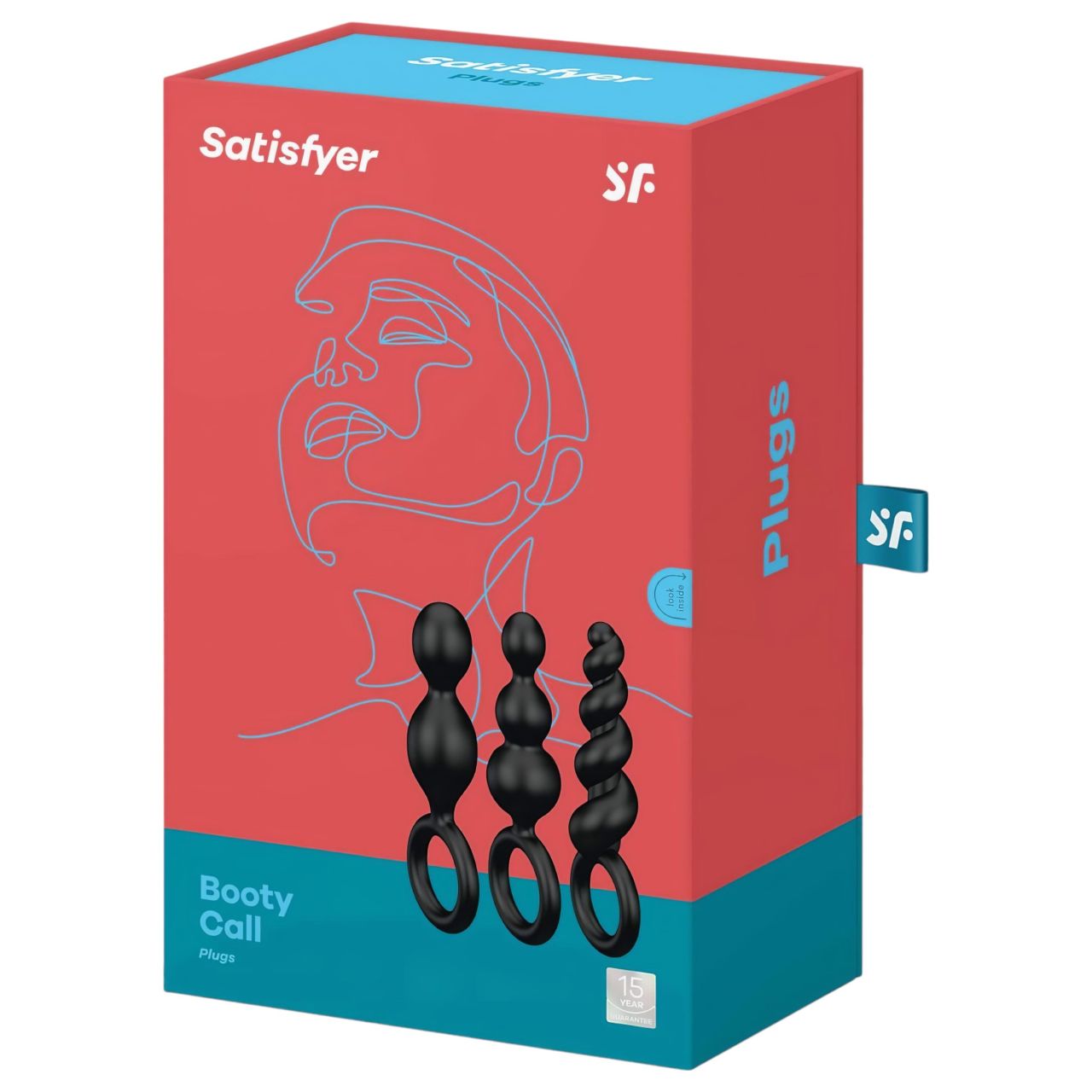 Satisfyer Booty Call - anál plug szett - fekete (3 részes) Satisfyer Booty Call - anál plug szett - fekete (3 részes)