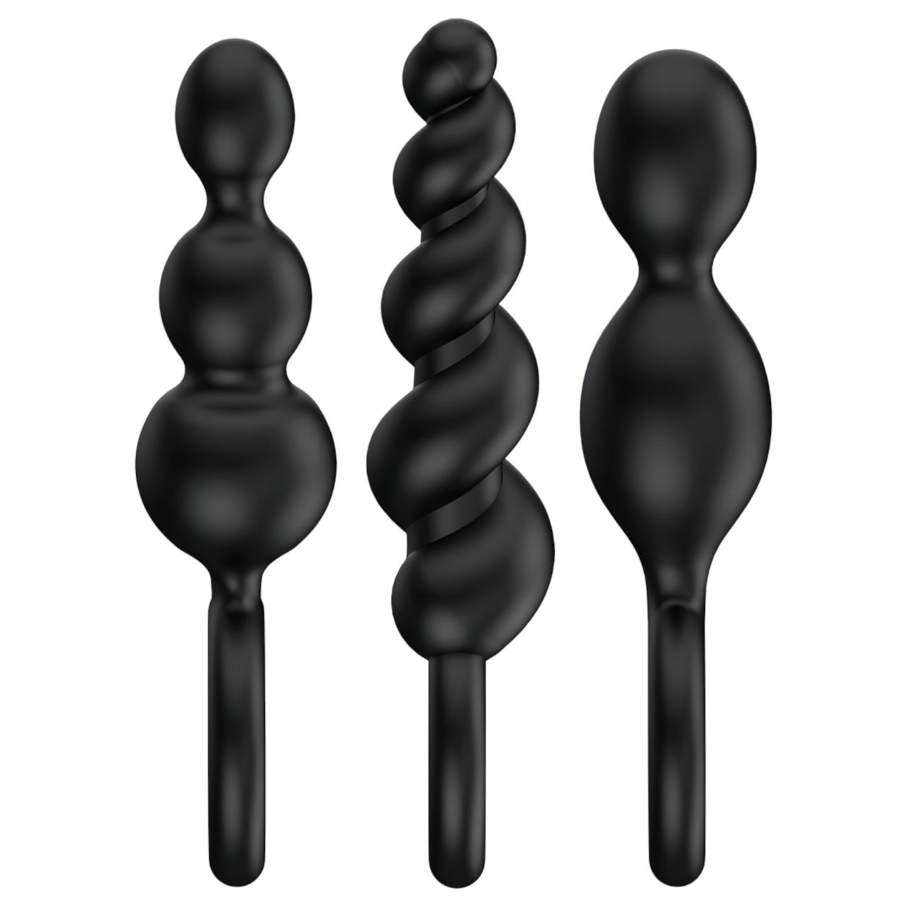 Satisfyer Booty Call - anál plug szett - fekete (3 részes) Satisfyer Booty Call - anál plug szett - fekete (3 részes)